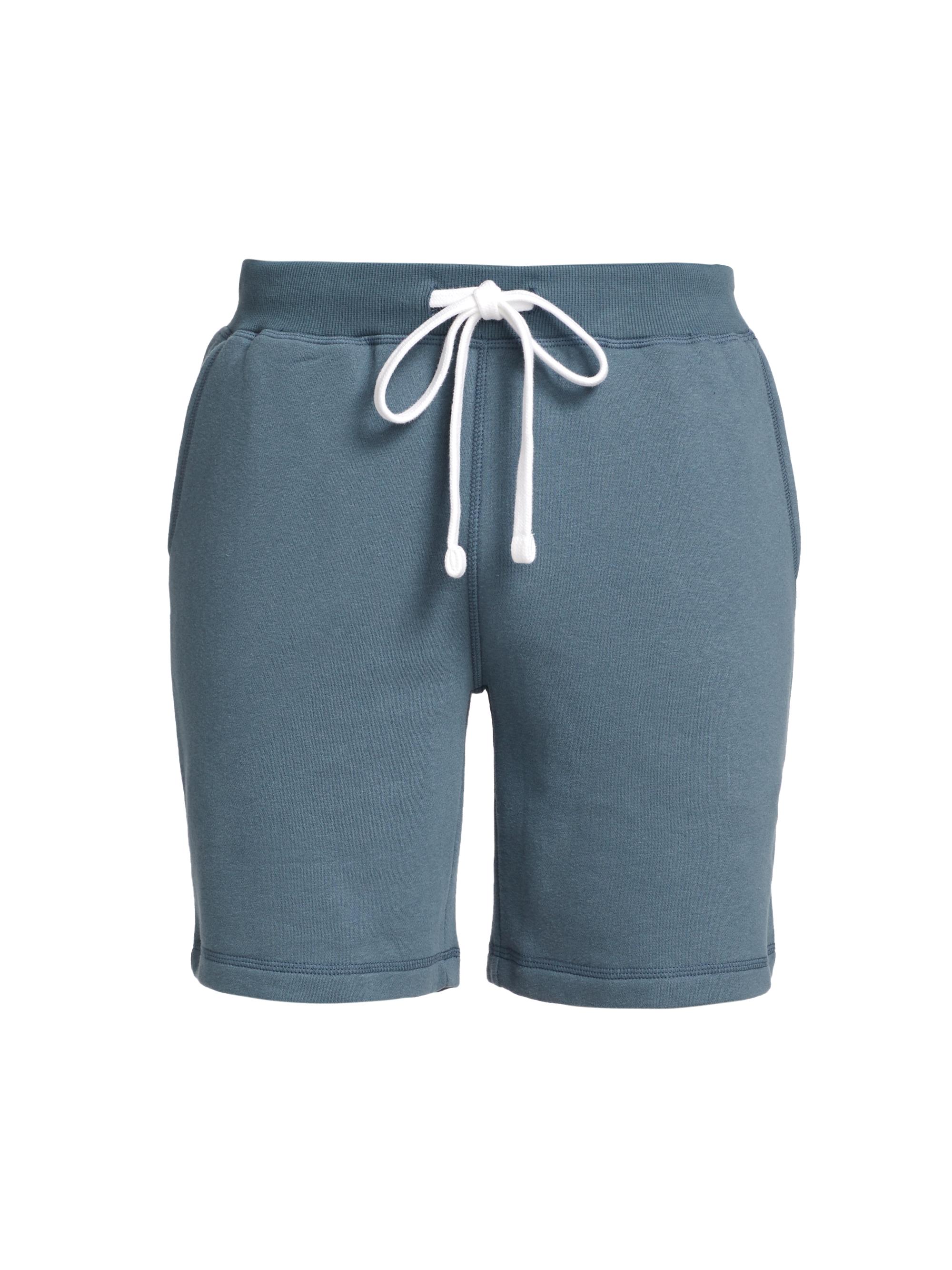 Saks Fifth Avenue Men's COLLECTION Drawstring Pajama Sweatshort - Medium Blue