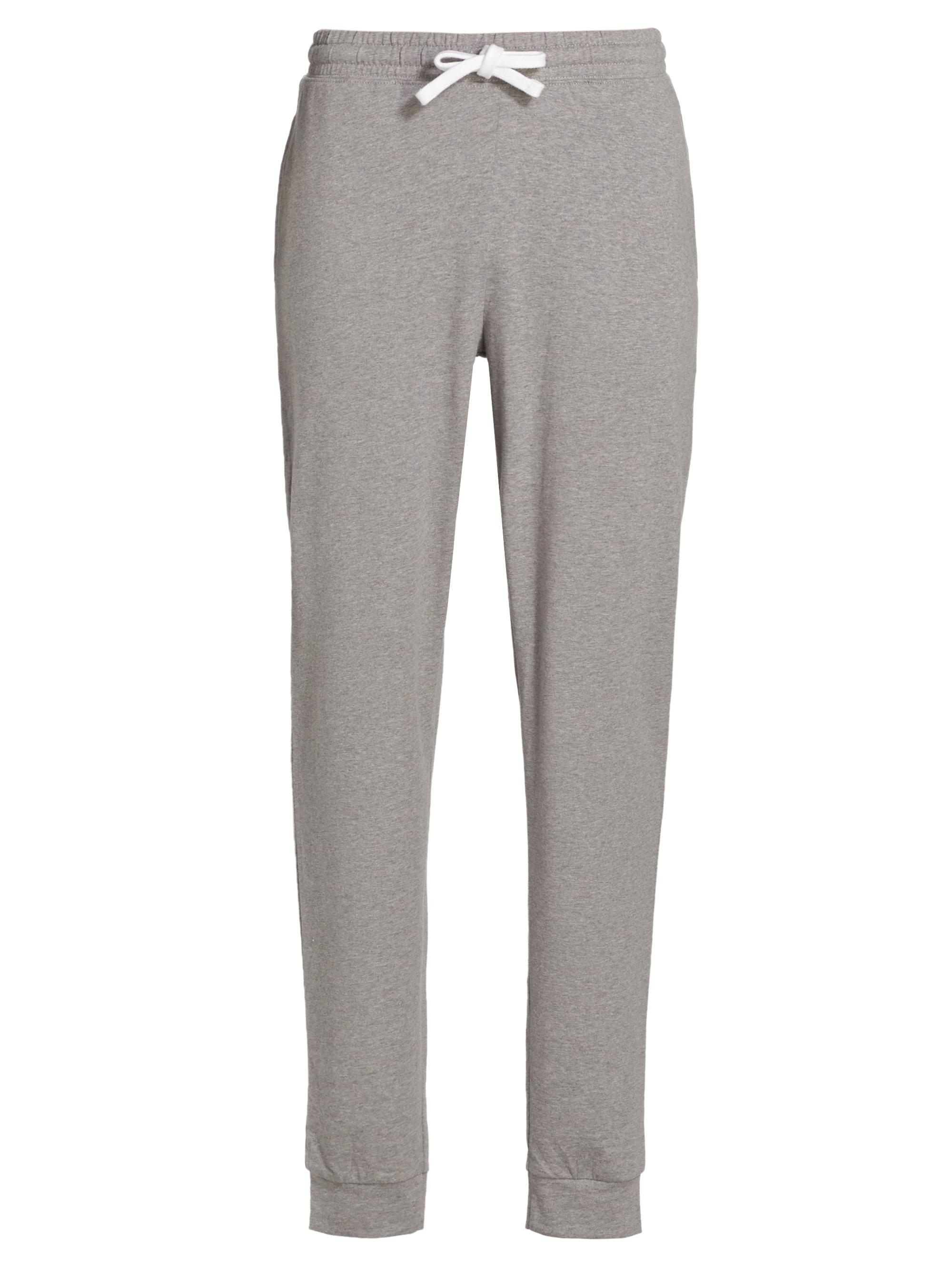 Saks Fifth Avenue Men's COLLECTION Heathered Pajama Pants - Heathered Dark Grey