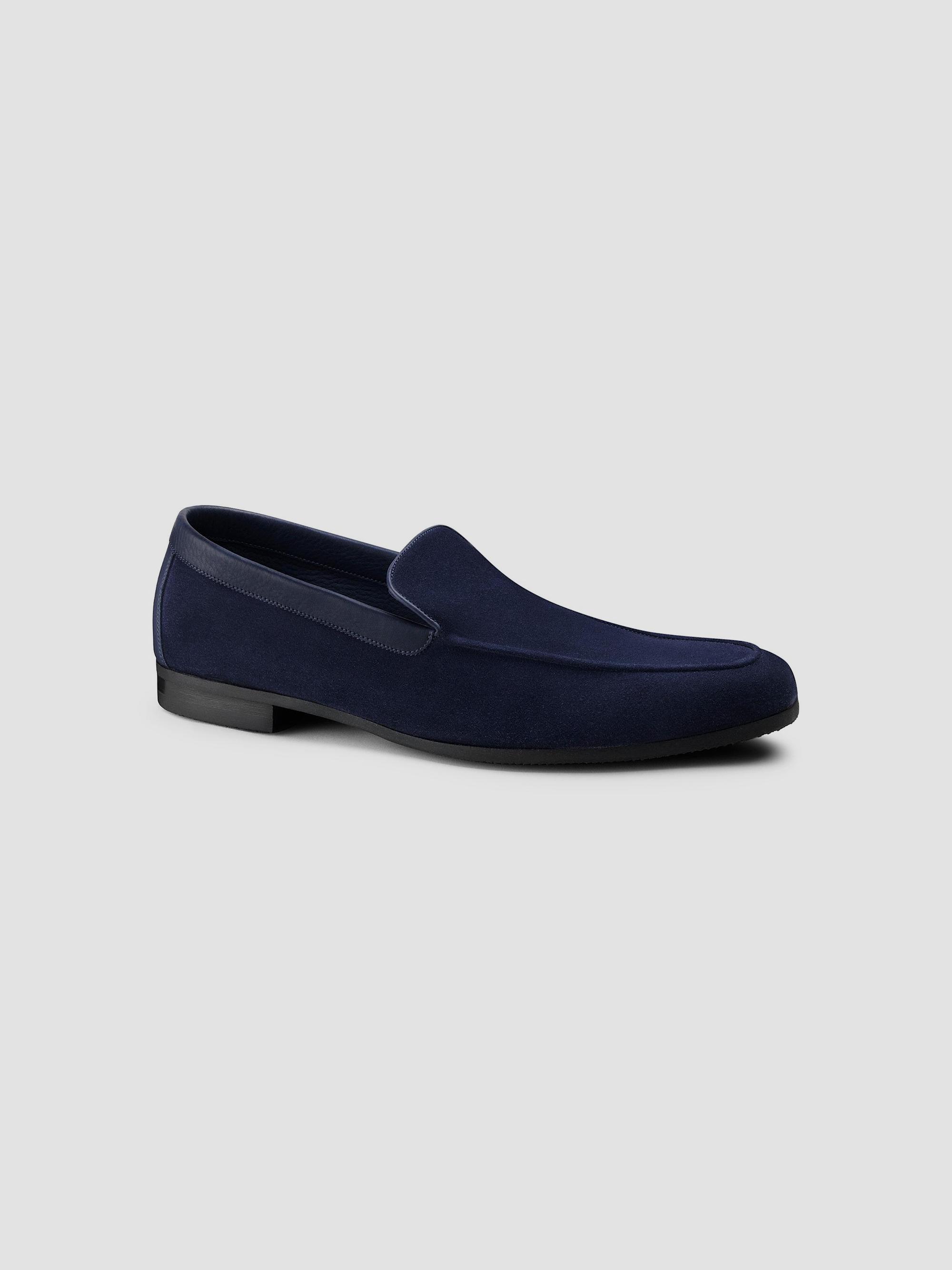 人文 marquiscount John Lobb Tyne Suede Loafers | Saks Fifth Avenue