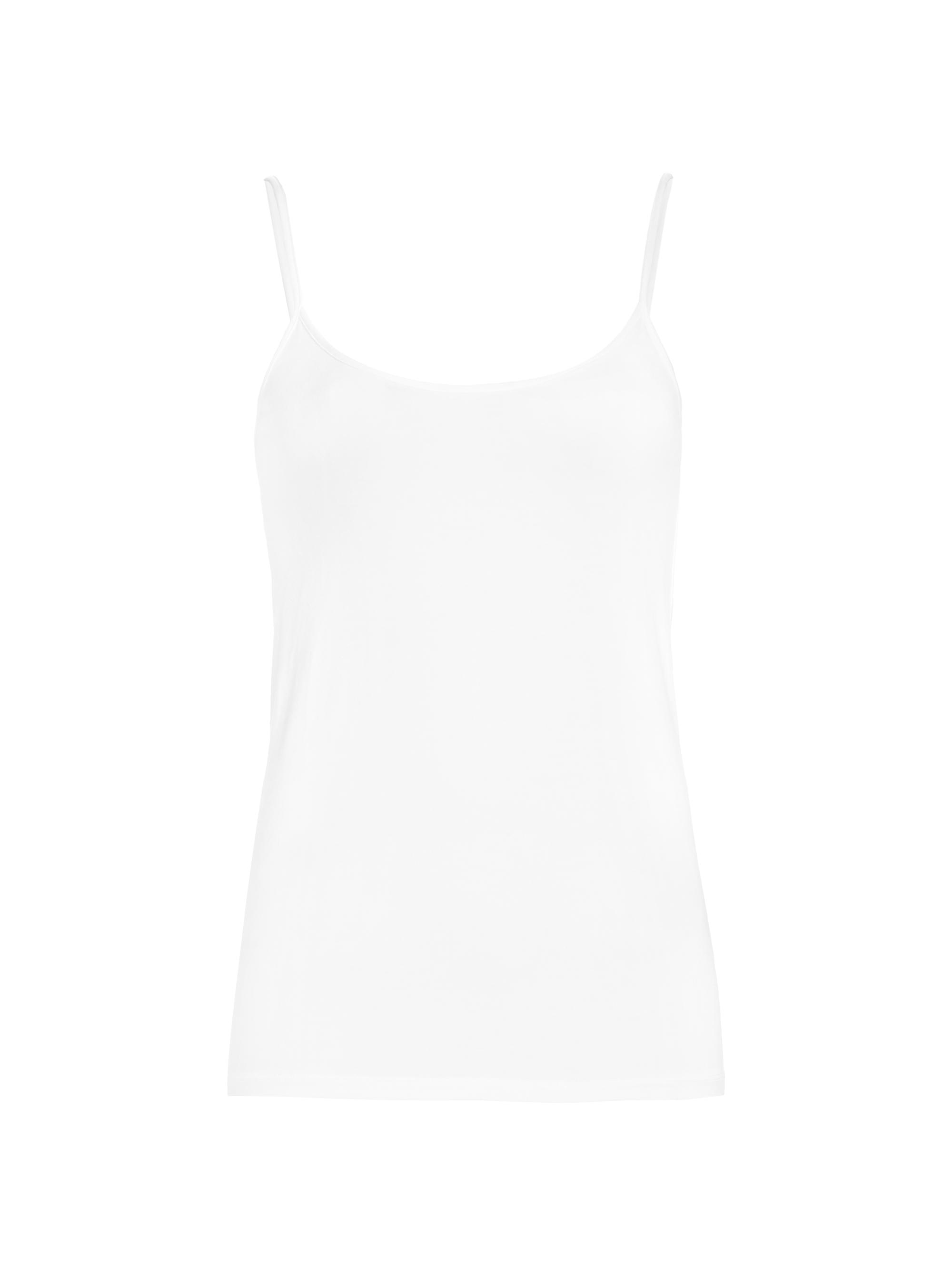 Majestic Filatures Women's Classic Stretch Tank Top - Blanc