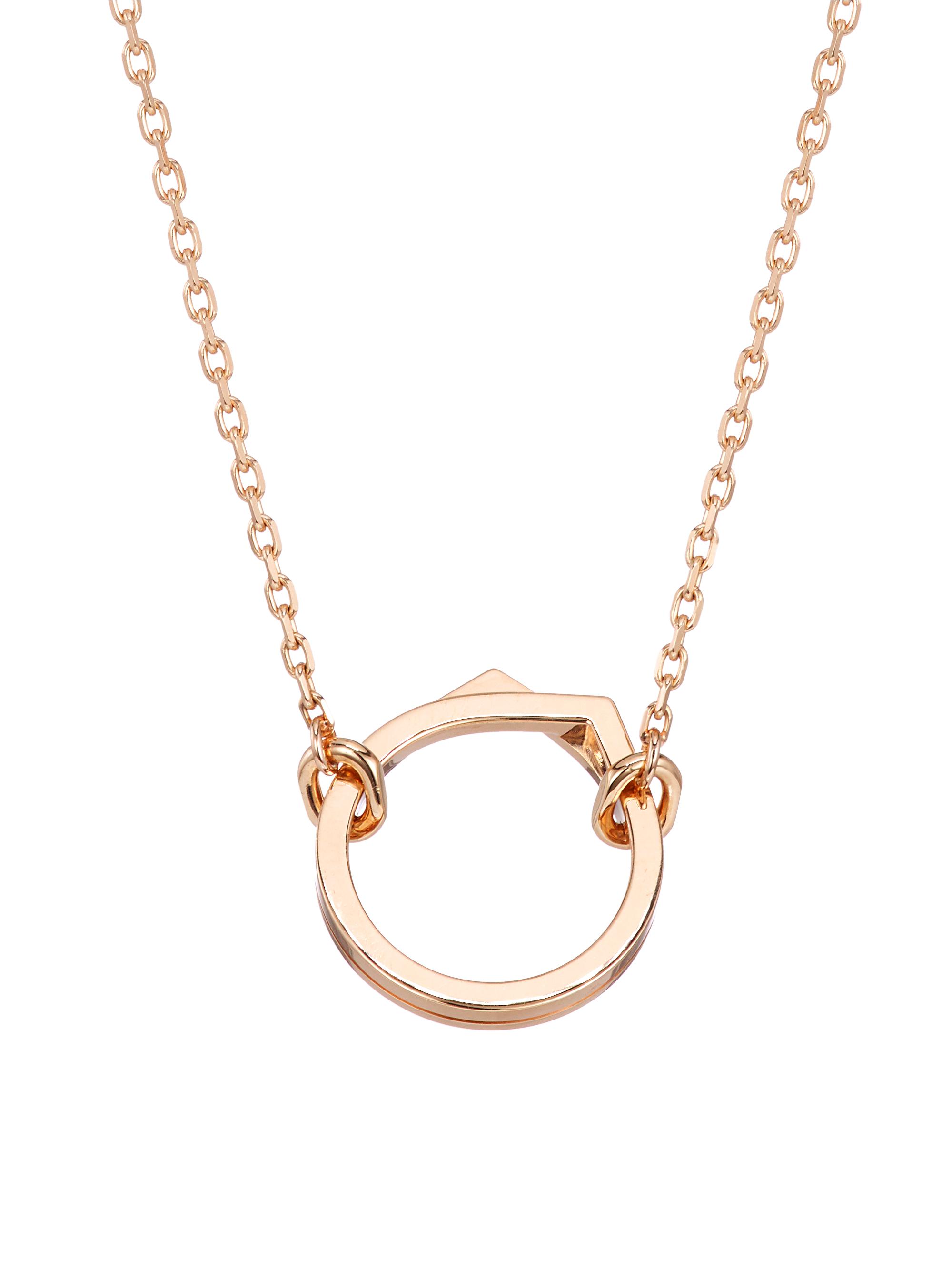 Repossi Women's Antifer 18K Rose Gold Pendant Necklace - Rosegold