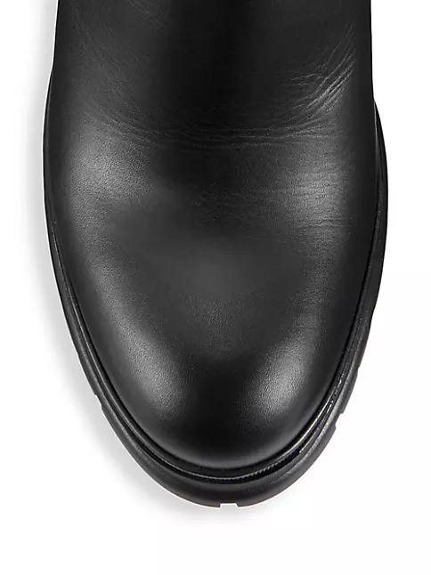 Patti Wedge Half Boots - Luxury Black