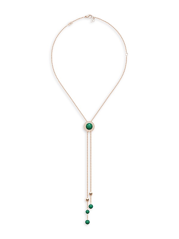 Malachite Lariat Necklace Malachite Lariat Necklace