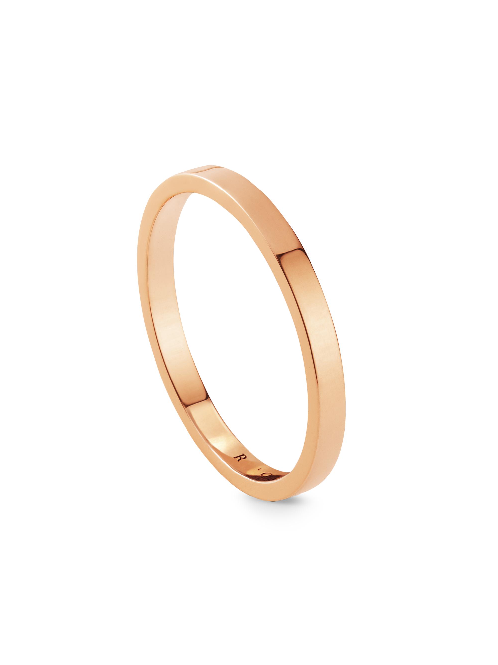 Repossi Women's Berbere 1K Rose Gold Wedding Band - Pink Gold