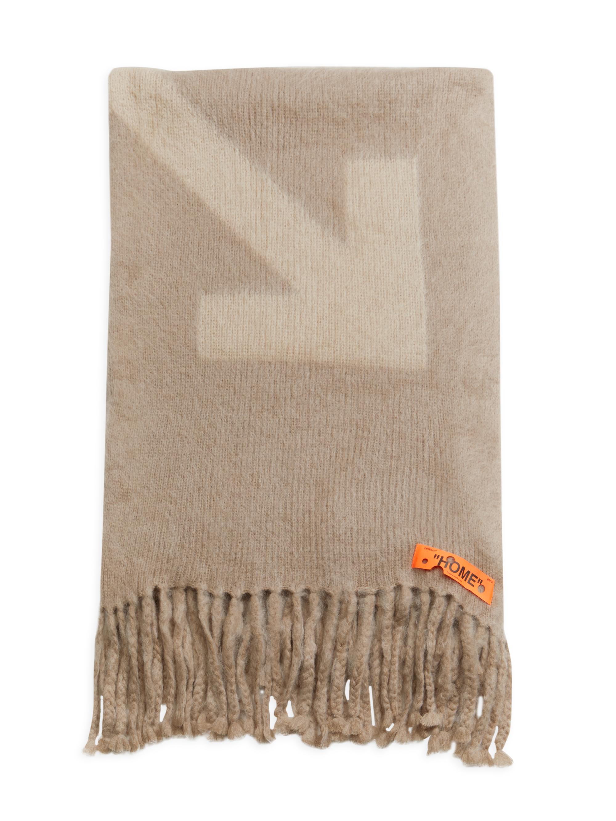 OFF-WHITE - Arrow Wool Blend Blanket