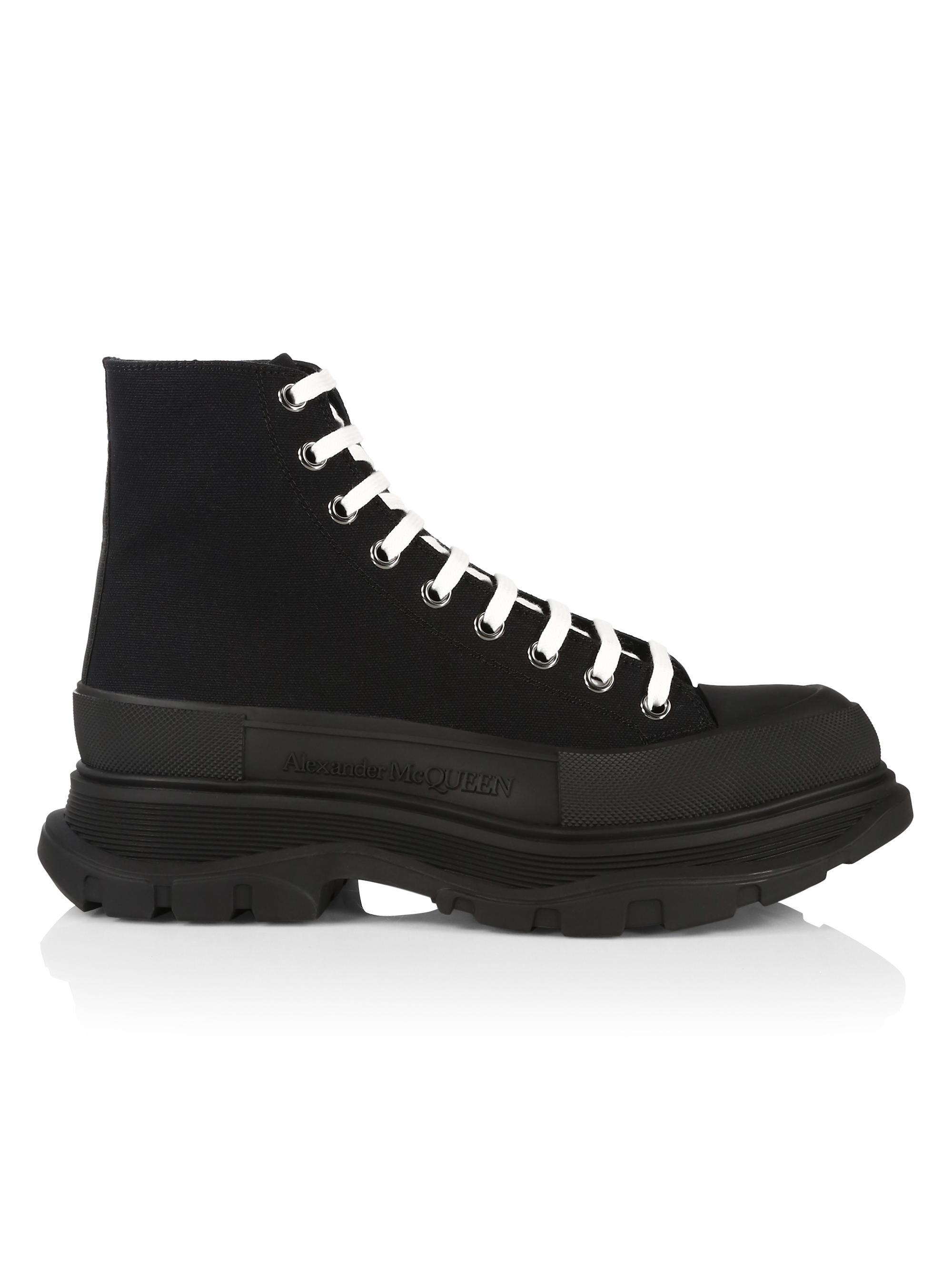 Shop Alexander McQueen Tread Slick Boots | Saks Fifth Avenue