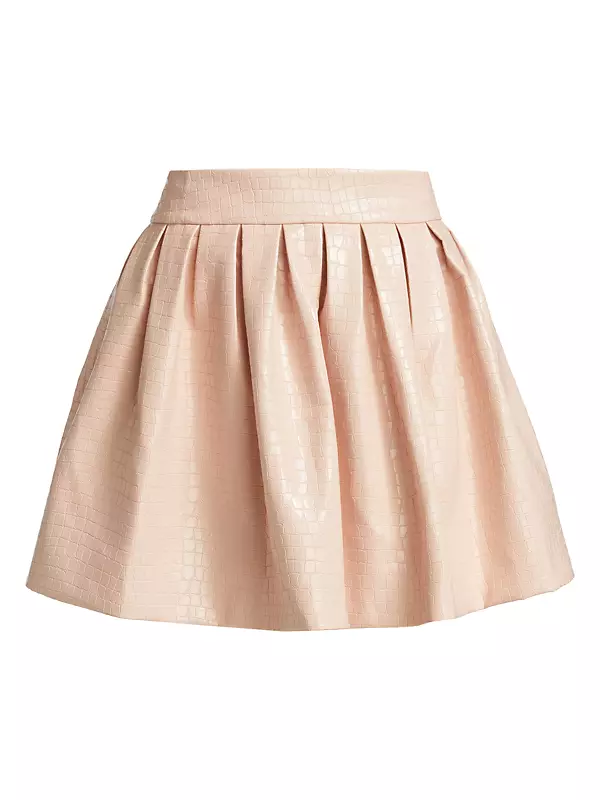 Fizer Faux Leather Skirt