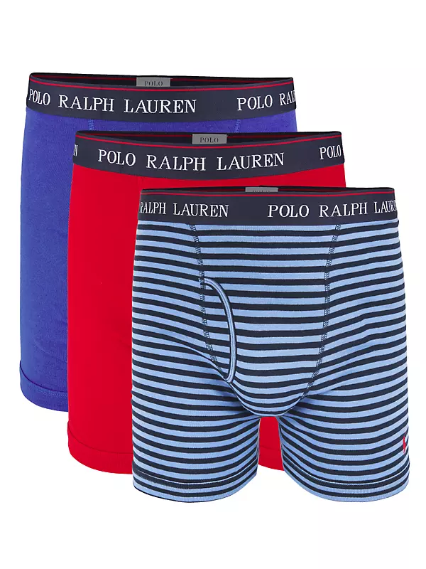 Polo Ralph Lauren 3 Pack Logo Boxer Briefs 2024, Buy Polo Ralph Lauren  Online