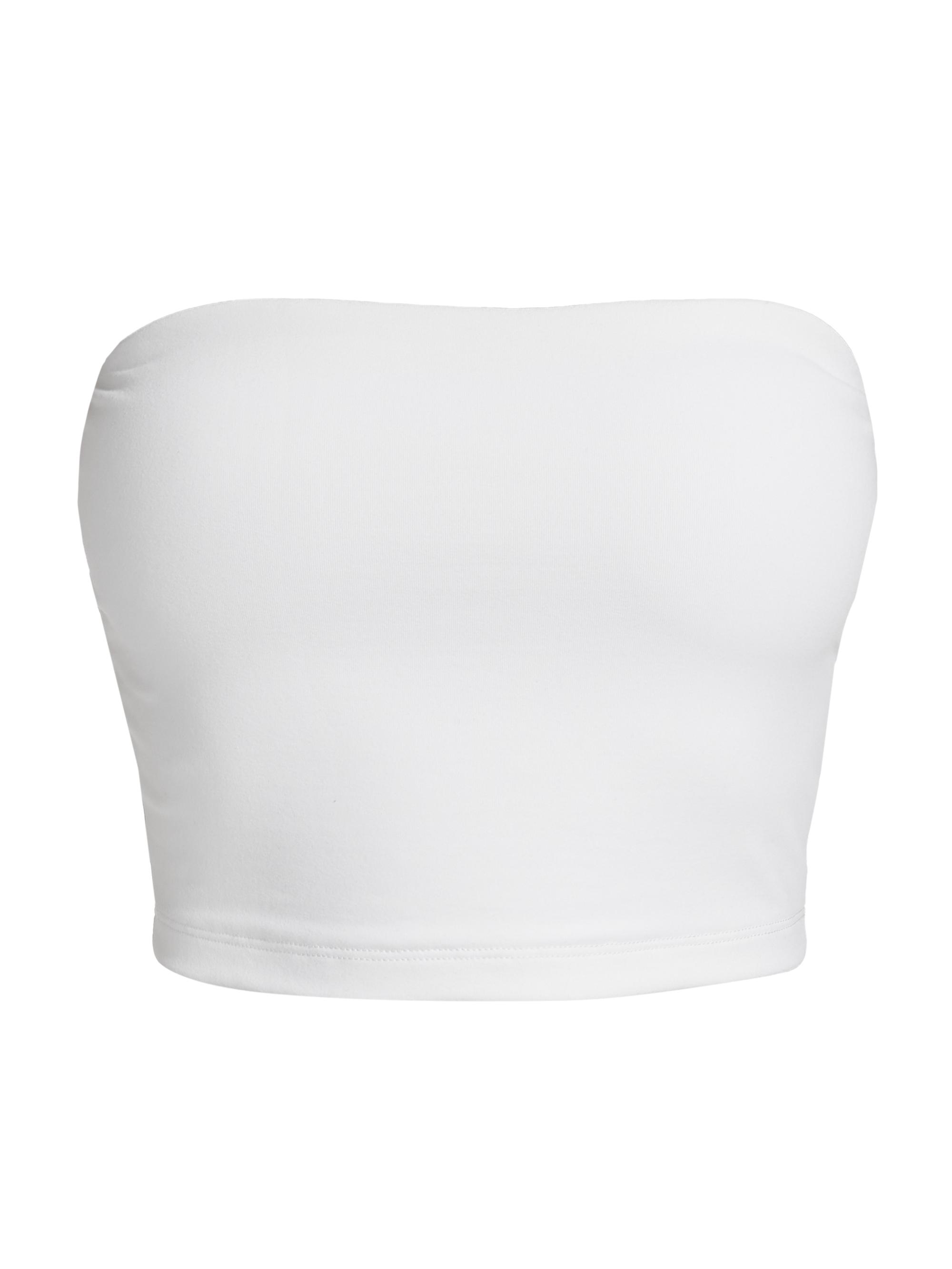 susana monaco Women's Essential Crop Tube Top - Sugar