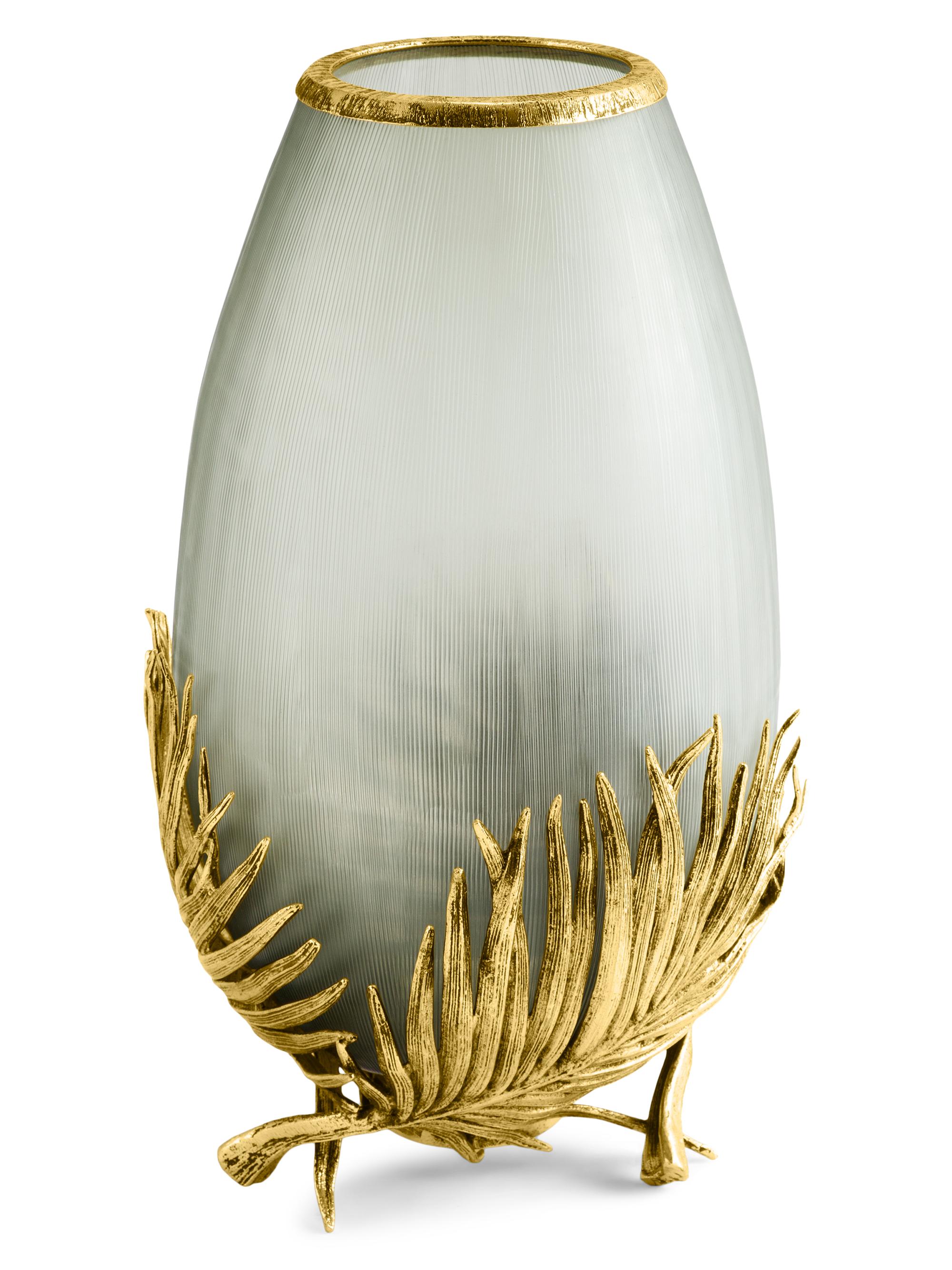 Michael Aram Palm Medium Glass Vase