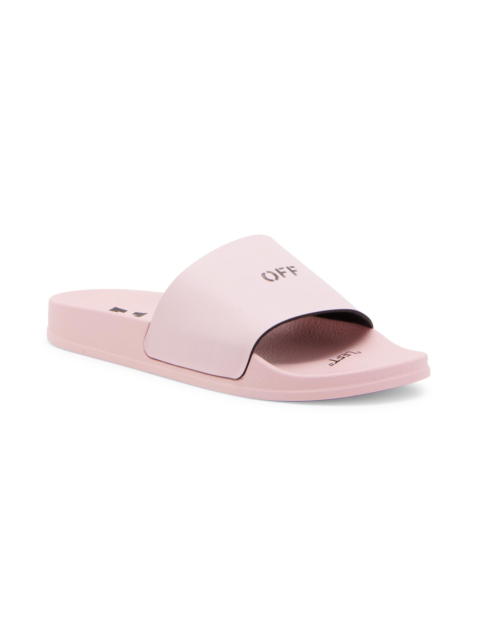 Off-White Logo Pool Slider Sandals | Saks Fifth Avenue