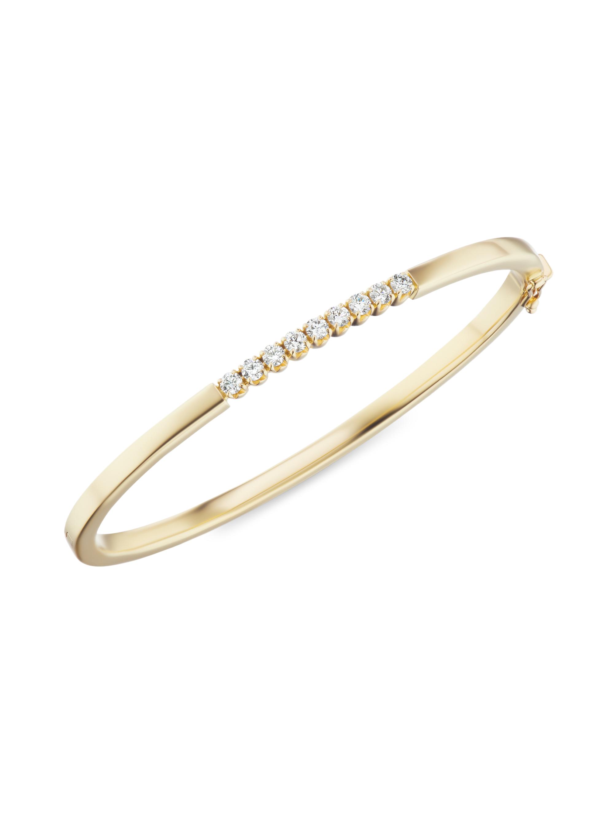 Sorellina Women's Otto Nove 18K Yellow Gold & Diamond Bangle - Gold