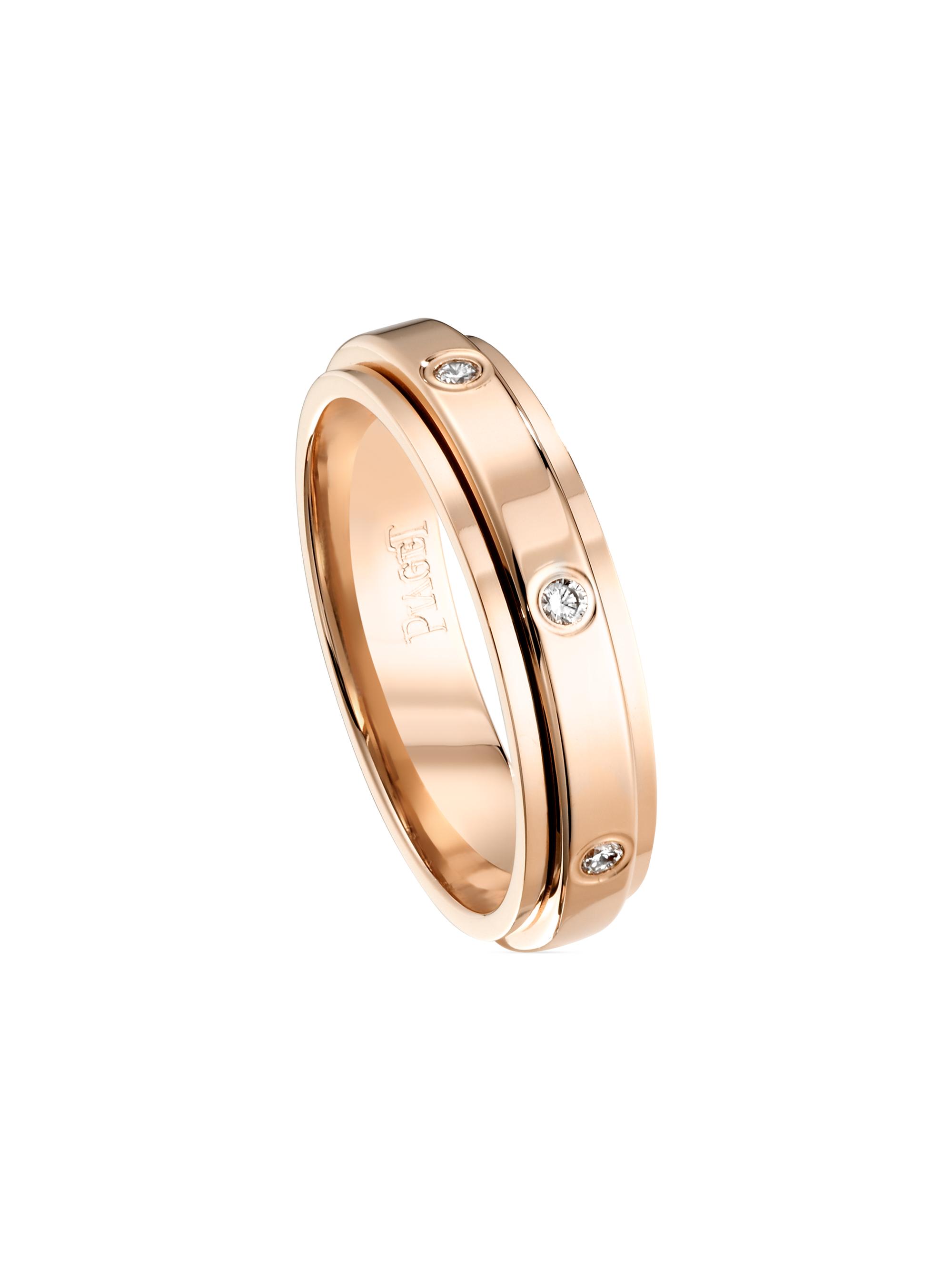 Piaget Women's Possession 18K Rose Gold & 0.13 TCW Diamond Wedding Band - Rose Gold