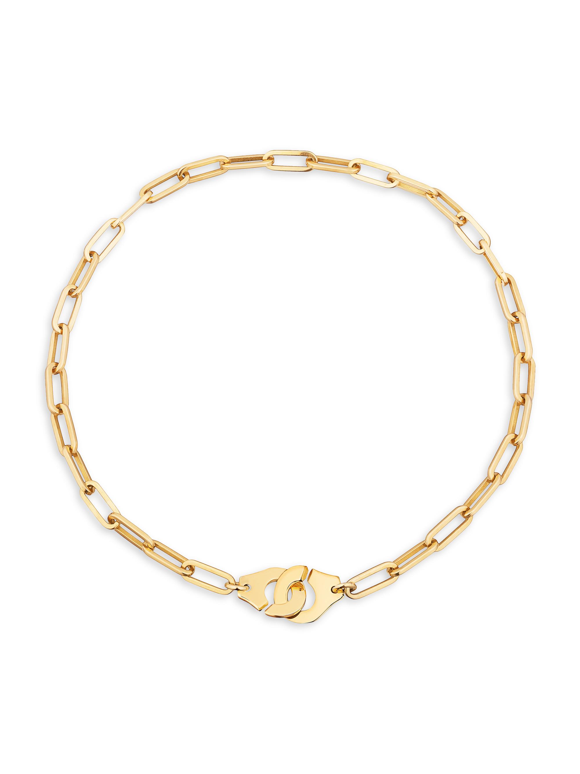 Dinh Van Menottes Dinh Van R15 18K Yellow Gold Chain Necklace