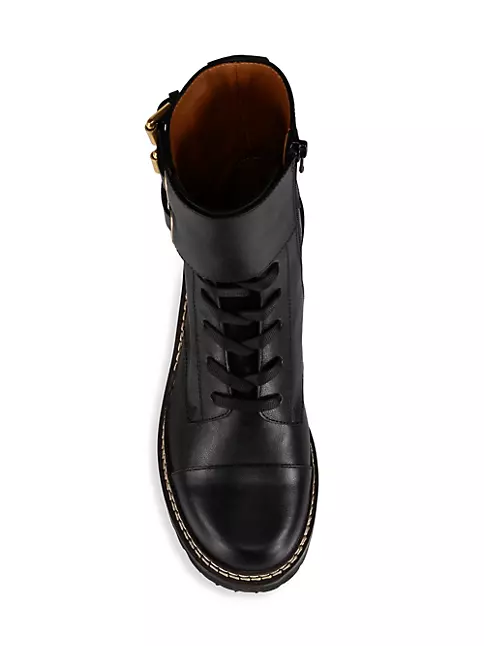 Chloé Women's Marcie Ankle Boots - Black - Heel Boots - 40