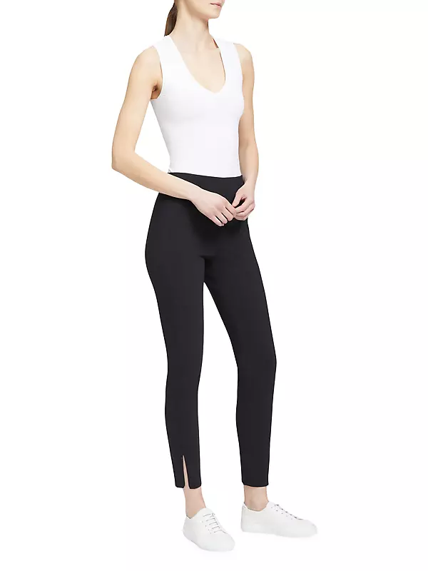 MISSGUIDED Skinny Fit Leggings With Ankle Zip