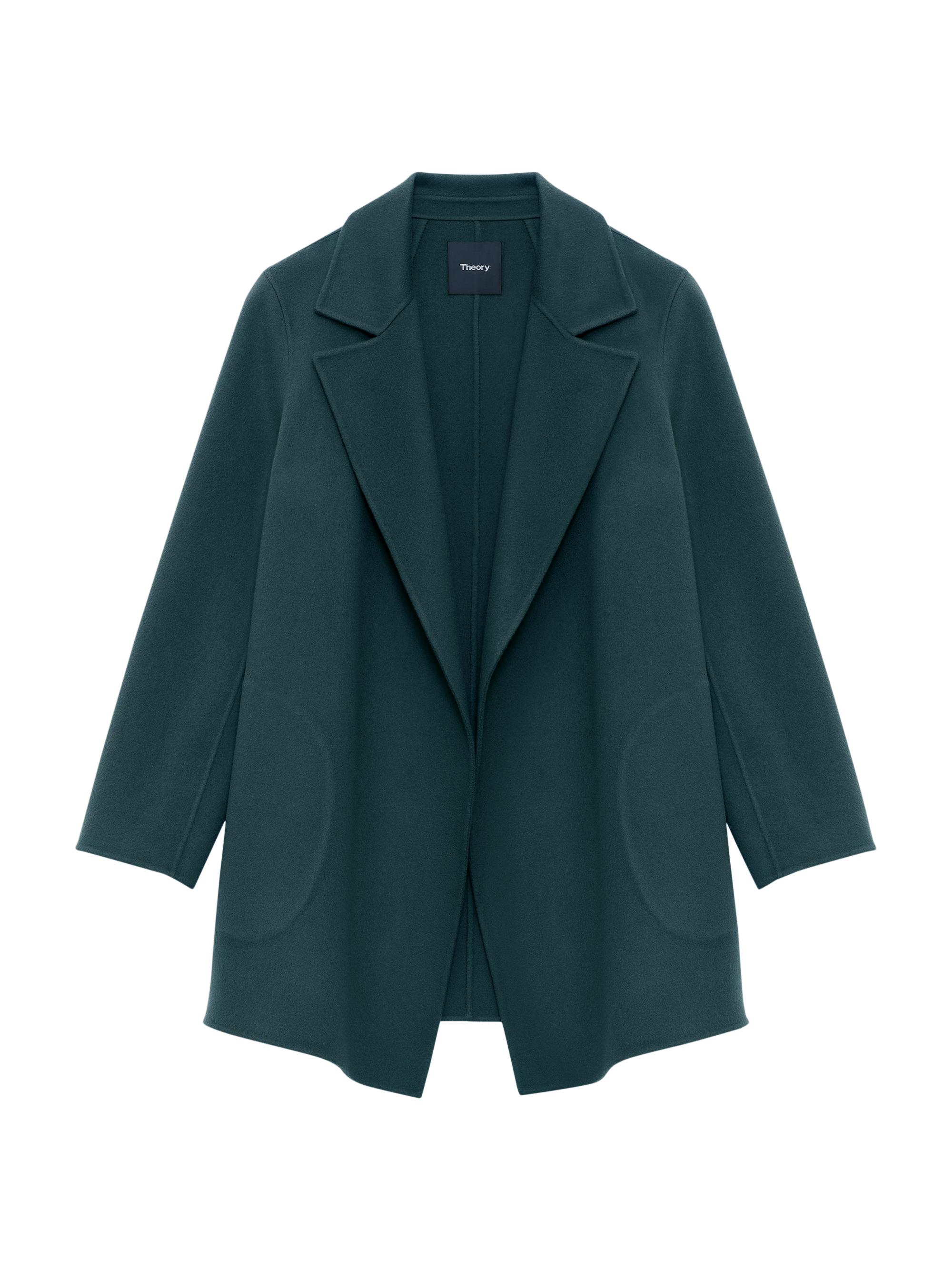 Theory Women's Clairene Wool-Cashmere Blazer - Viridian