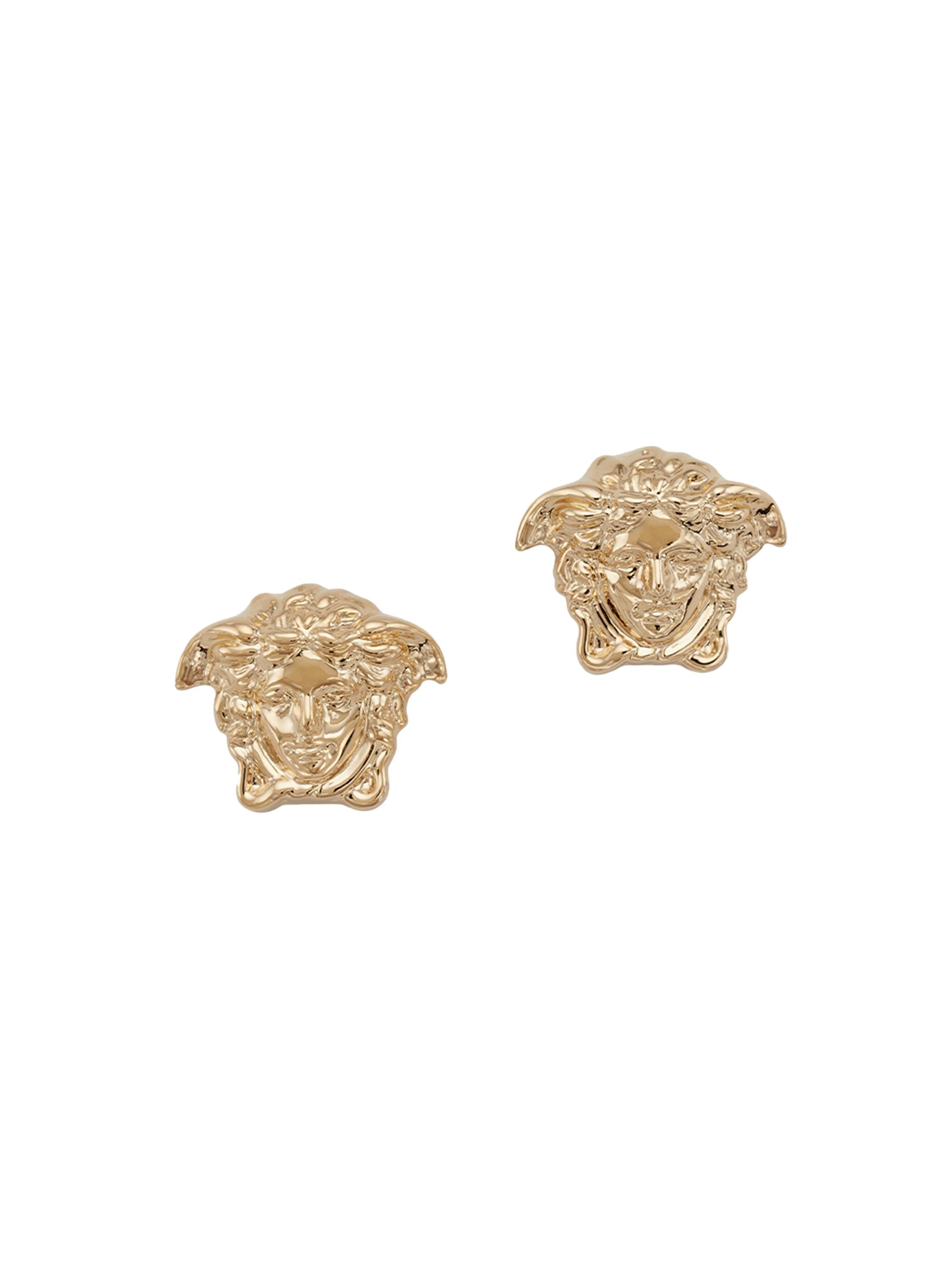 Versace Women's La Medusa Goldtone Stud Earrings -  Gold