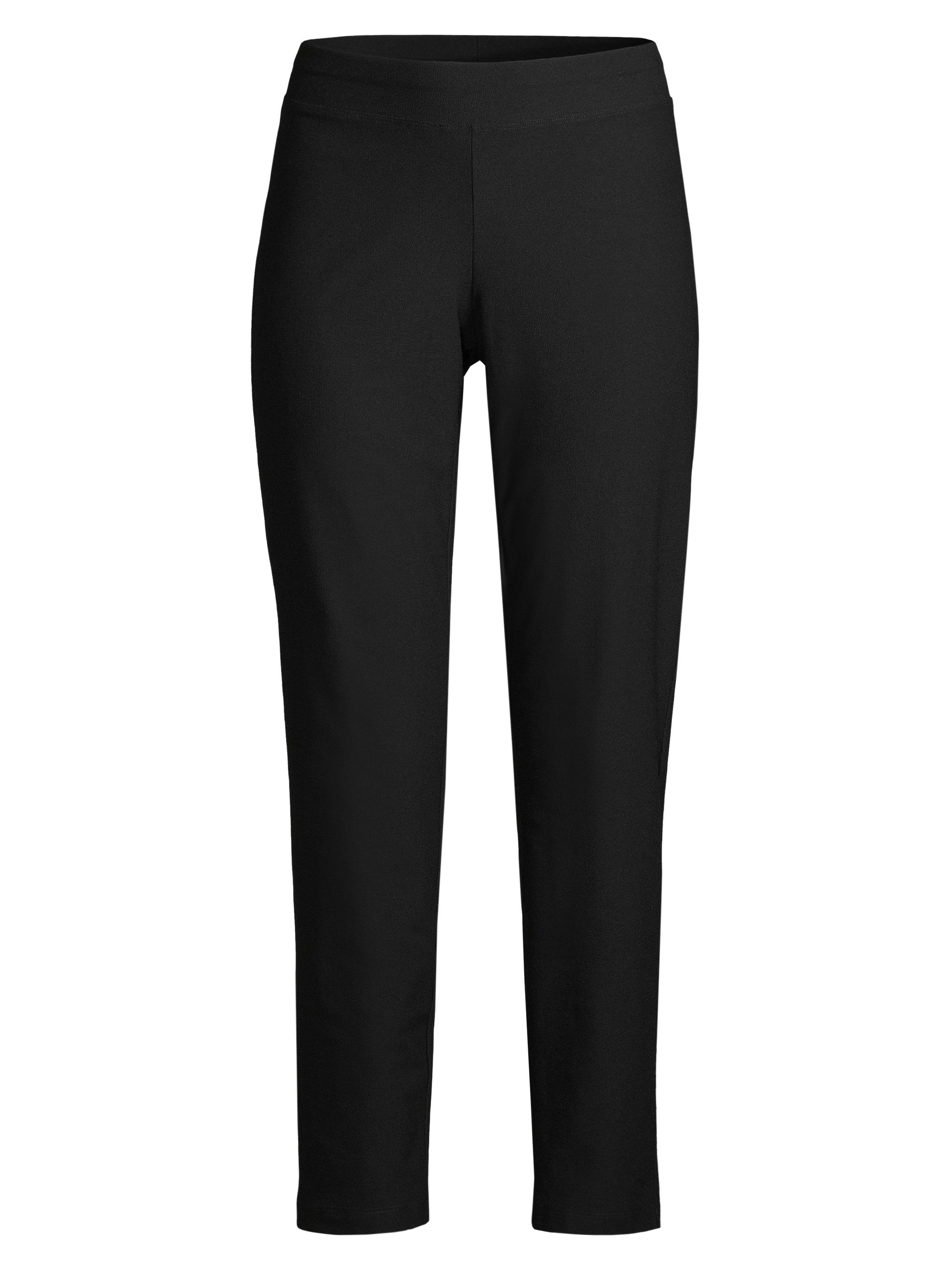 Eileen Fisher Women's Slim-Fit Ankle Pants - Black