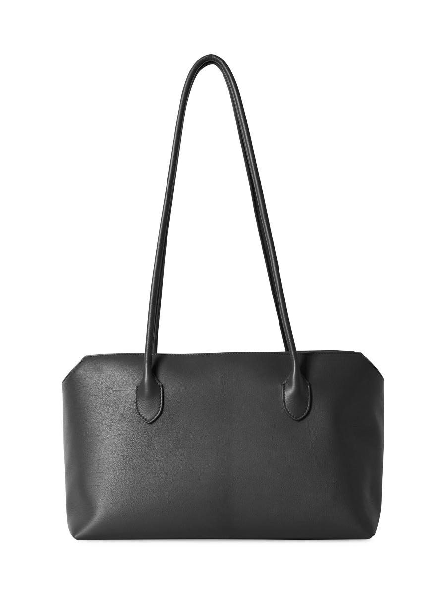 【関税&送料込】The Row Black Leather e Travel Bag The Row Terrasse Leather Shoulder Bag | Saks Fifth Avenue