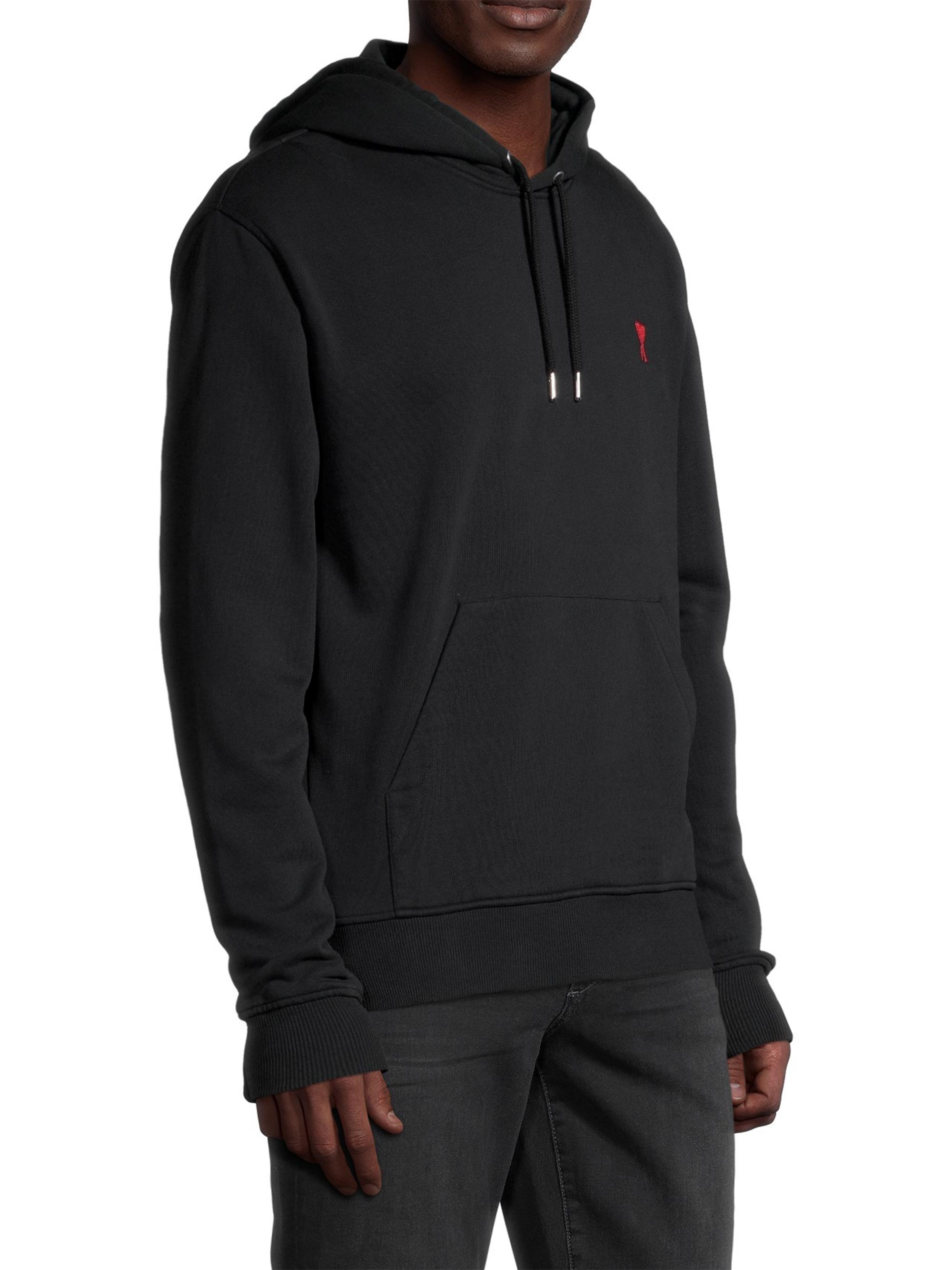 AMI Paris Embroidered Hoodie Sweatshirt | Saks Fifth Avenue