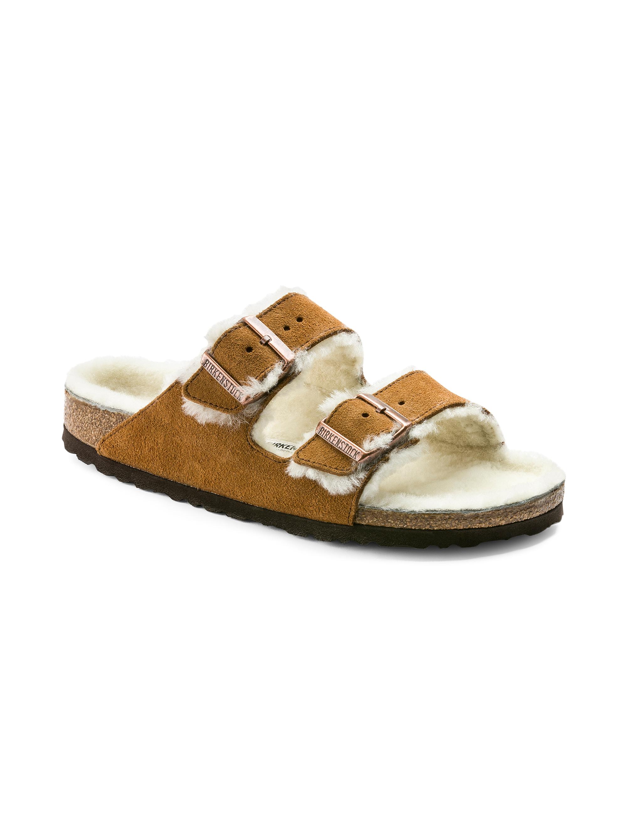 新品 BIRKENSTOCK ARIZONA SHEARLING Birkenstock Arizona Shearling-Lined Sandals | Saks Fifth Avenue