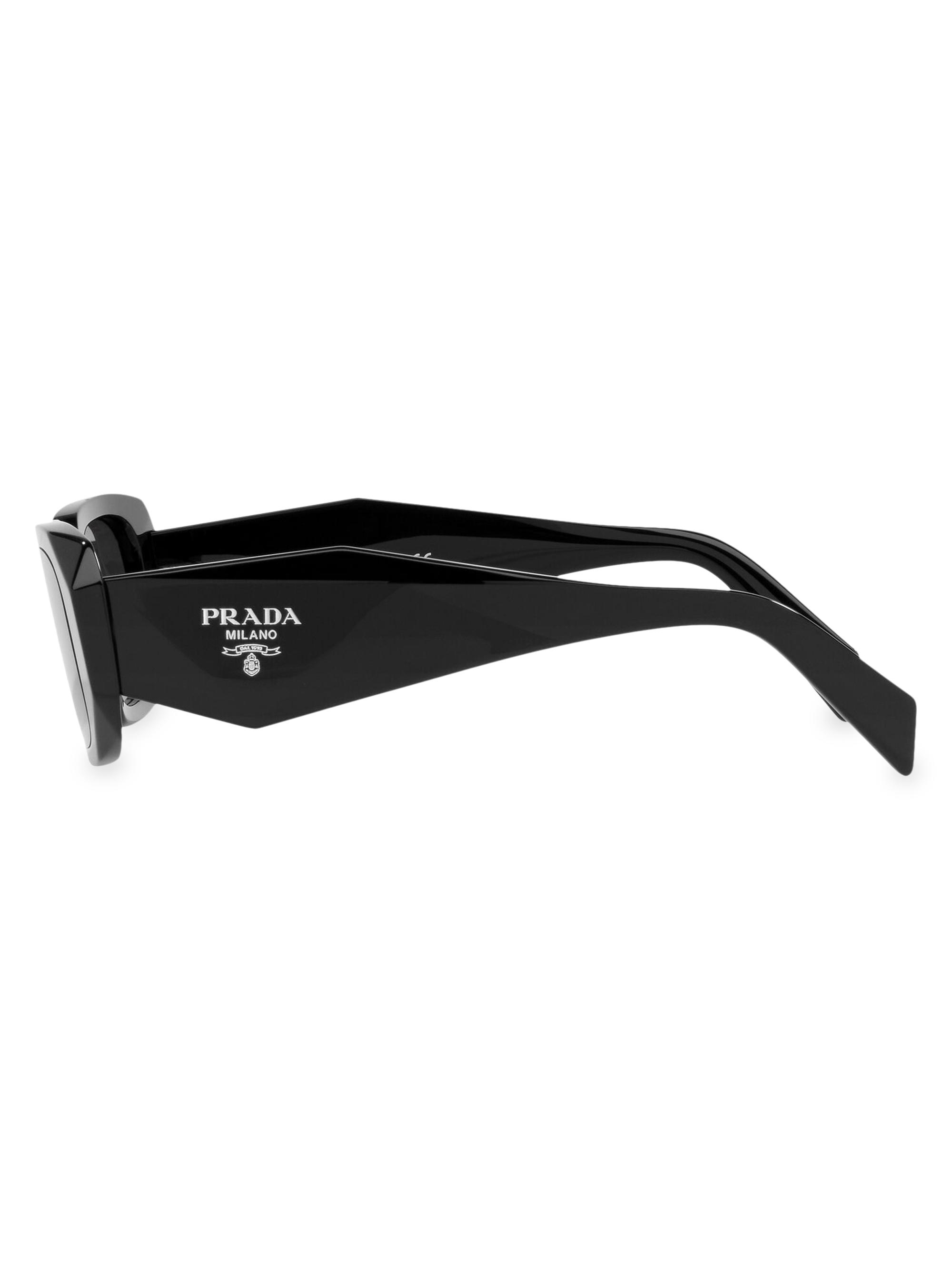 【人気モデル】■PRADA■ Sunglasses Prada Symbole 49MM Rectangle Sunglasses | Saks Fifth Avenue