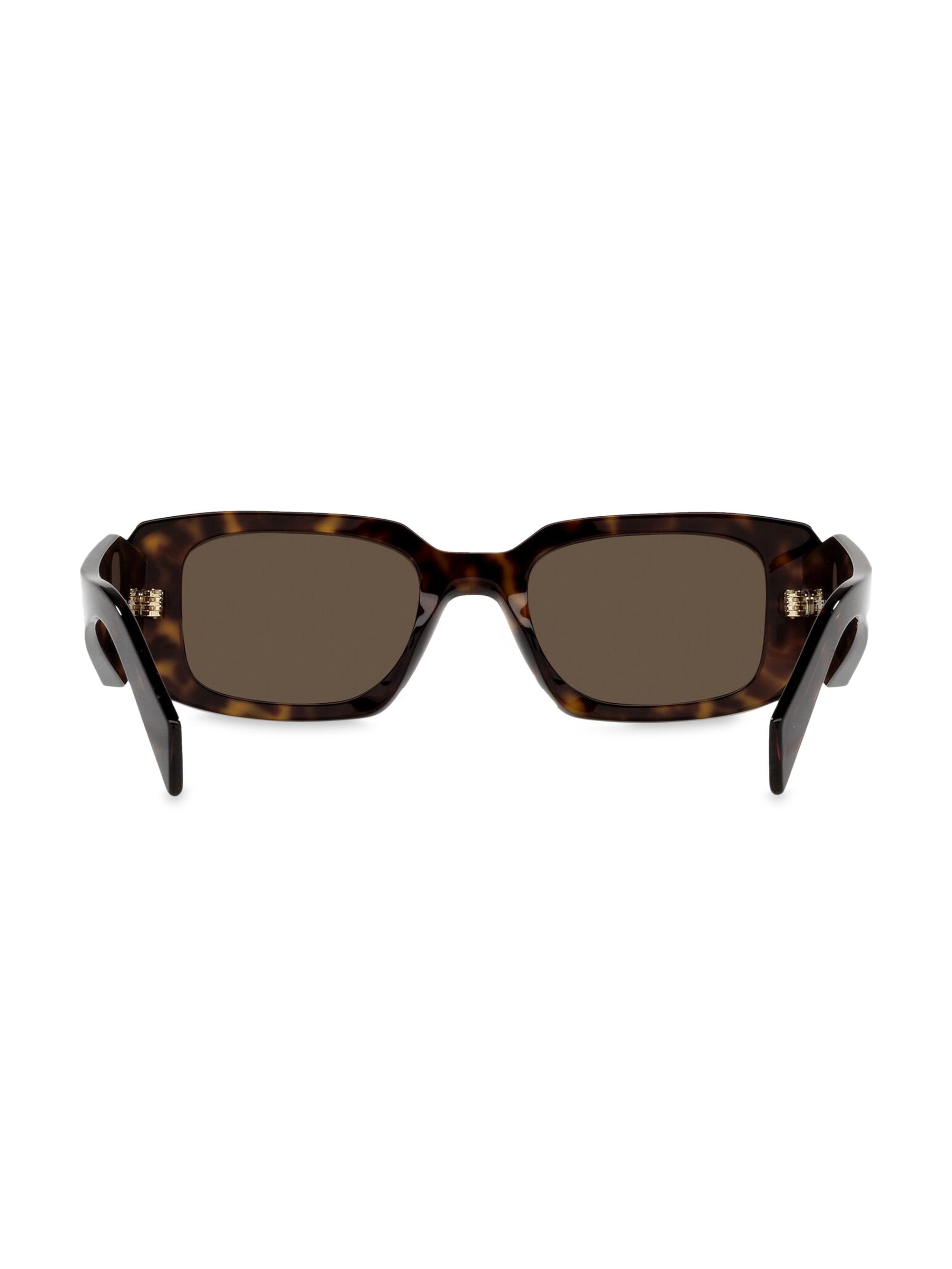 Prada Symbole 49MM Rectangle Sunglasses | Saks Fifth Avenue