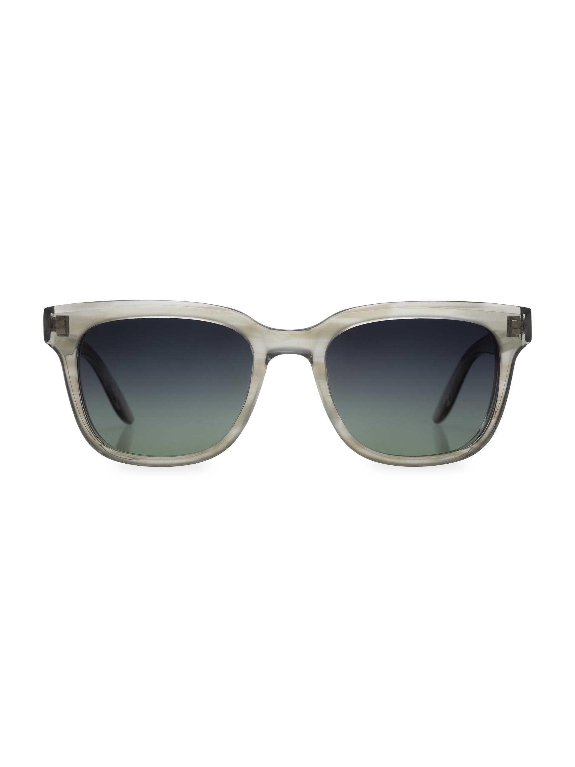 Barton Perreira Men's Chisa 52MM Rectangular Sunglasses - Grey