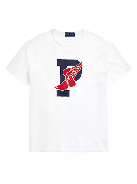 Shop Polo Ralph Lauren P-Wing Classic Fit Jersey T-Shirt | Saks