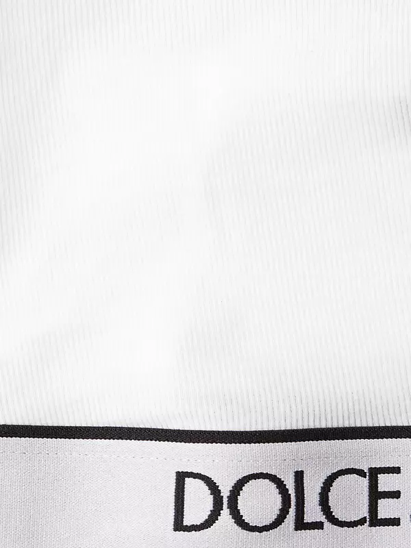 Dolce & Gabbana Cropped top with logo, IetpShops, Women's Clothing