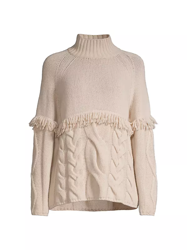 Colmo Fringed Wool Sweater