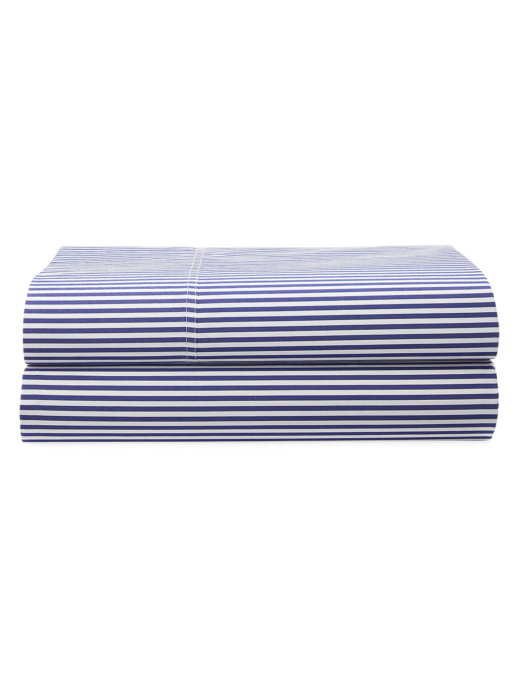Ralph Lauren Organic Shirting Stripe 400-Thread Count Flat