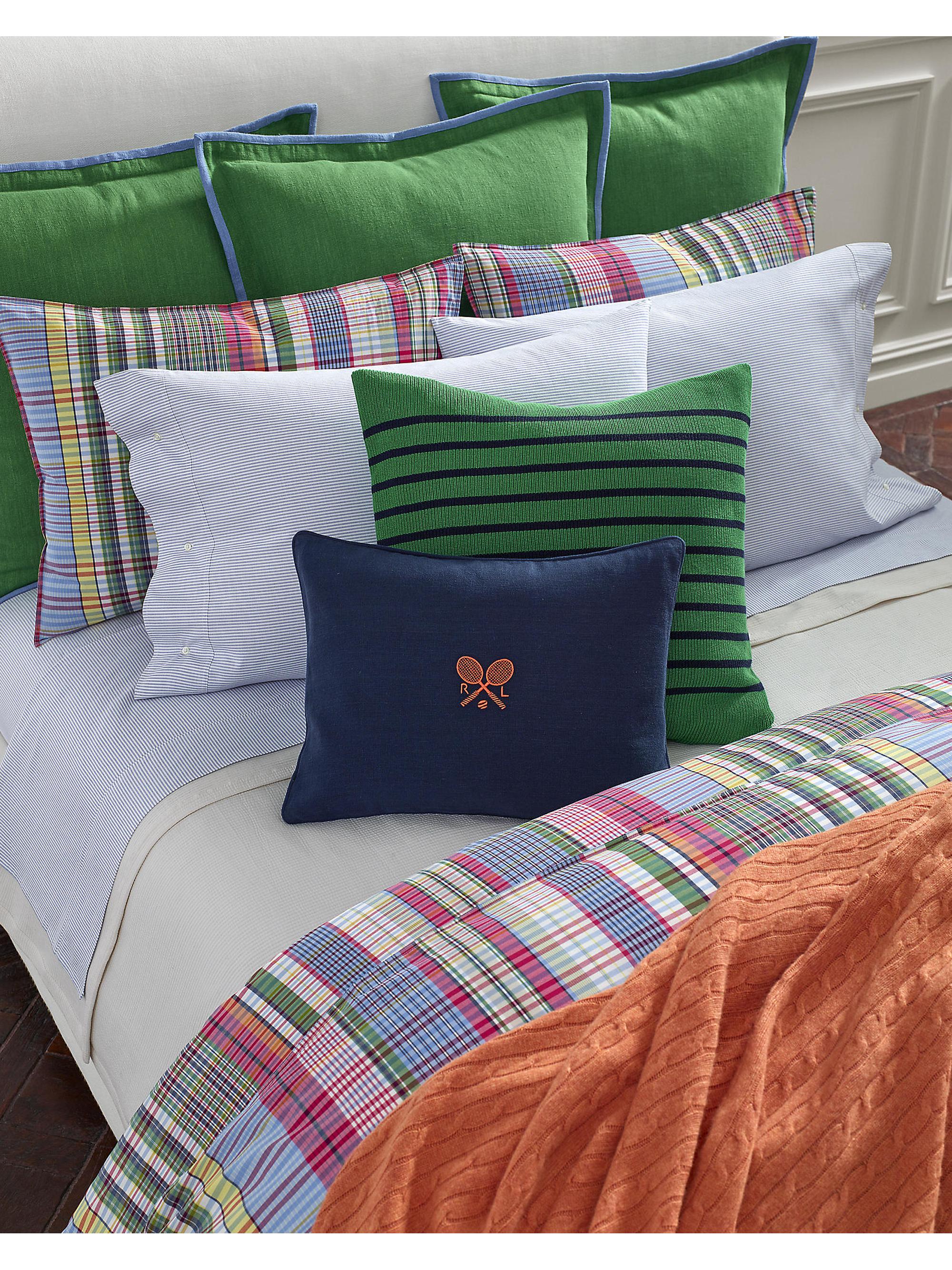 RALPH LAUREN  ピローシャム オックスフォードバクスター Ralph Lauren Organic Oxford Stripe Bedding Pillowcase | Saks Fifth