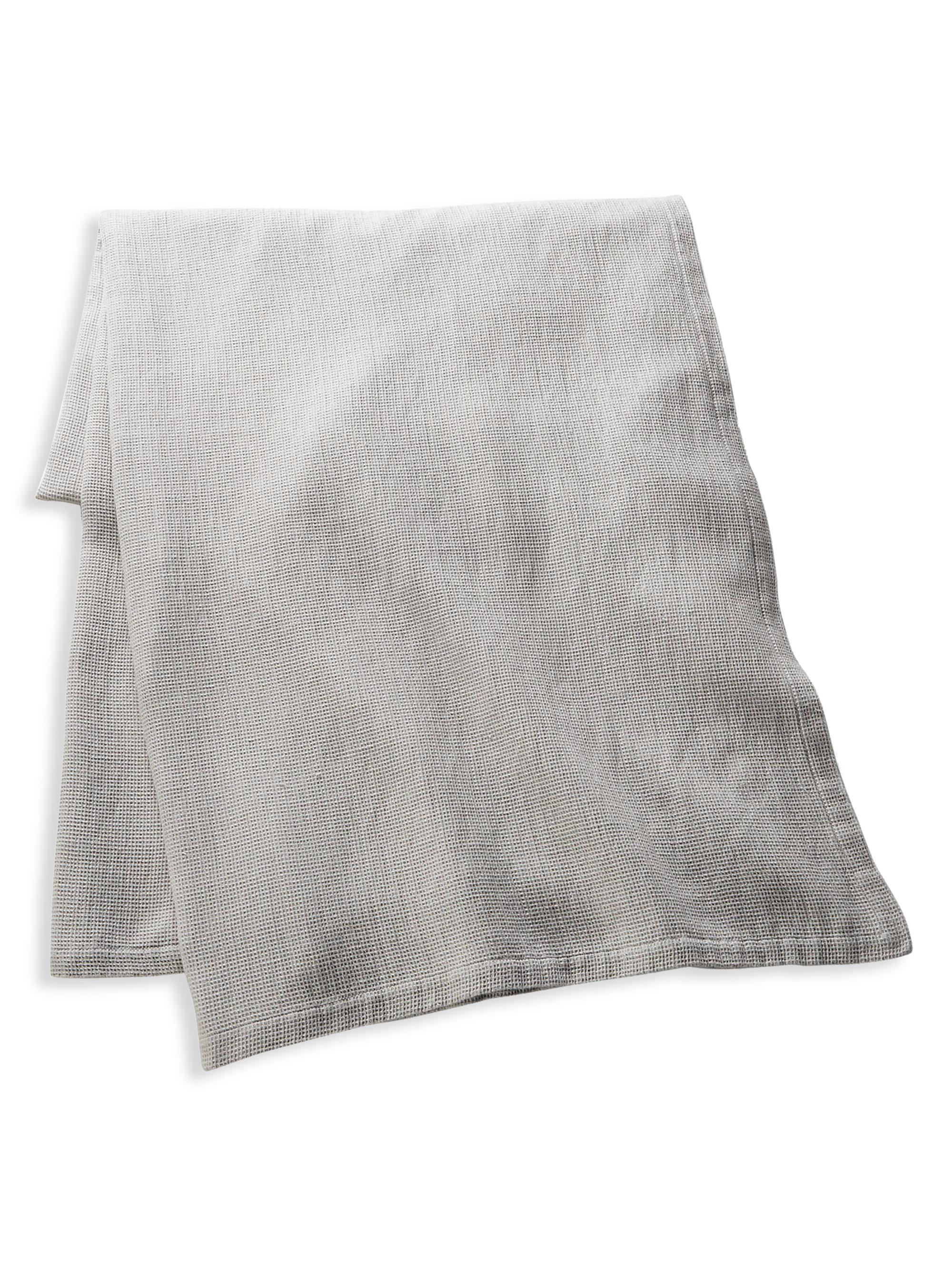 Ralph Lauren Genevieve Bedding Collection Rhys Coverlet - Grey Queen