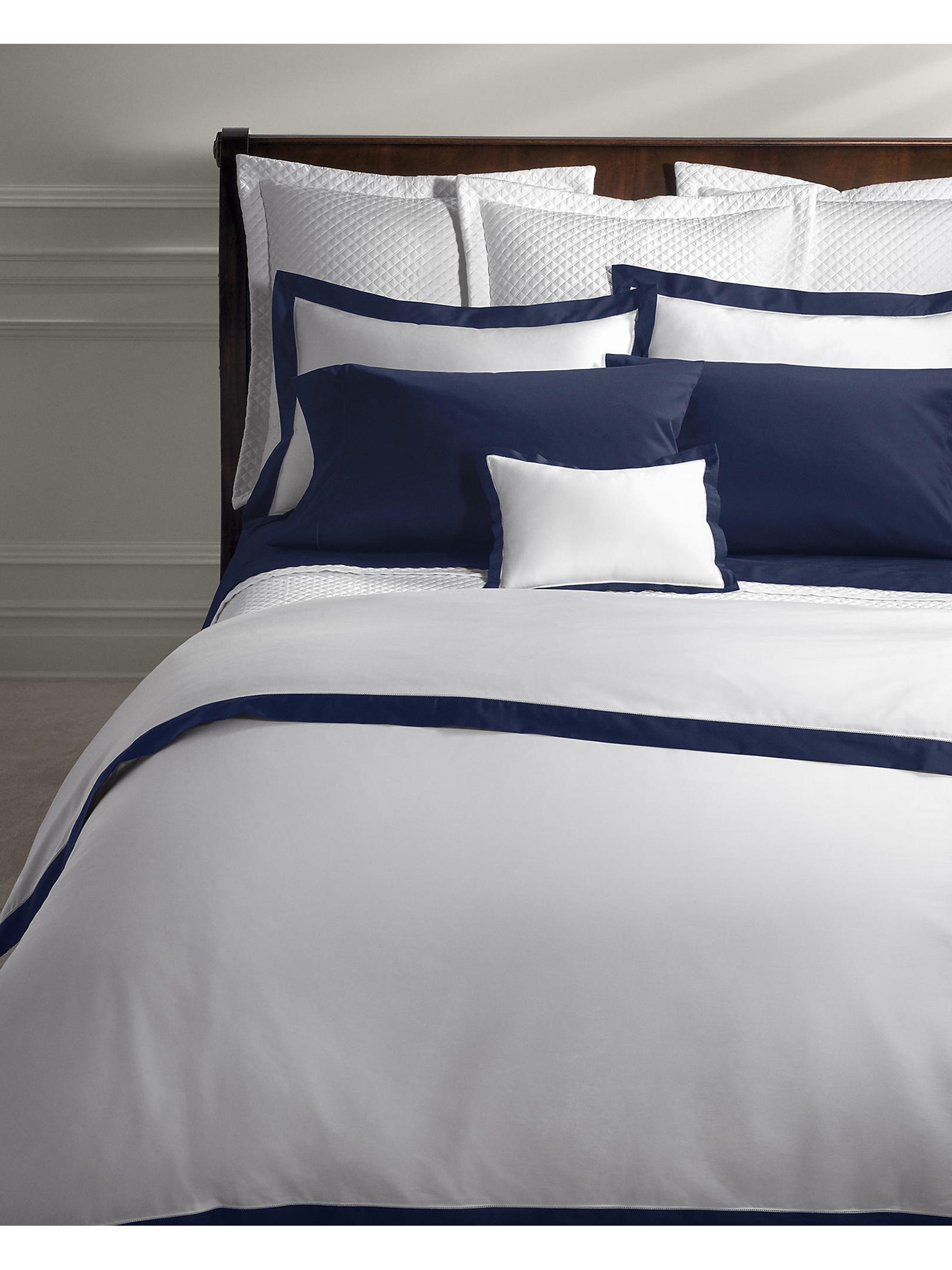 Ralph Lauren Organic Sateen Border 624-Thread Count Duvet Cover
