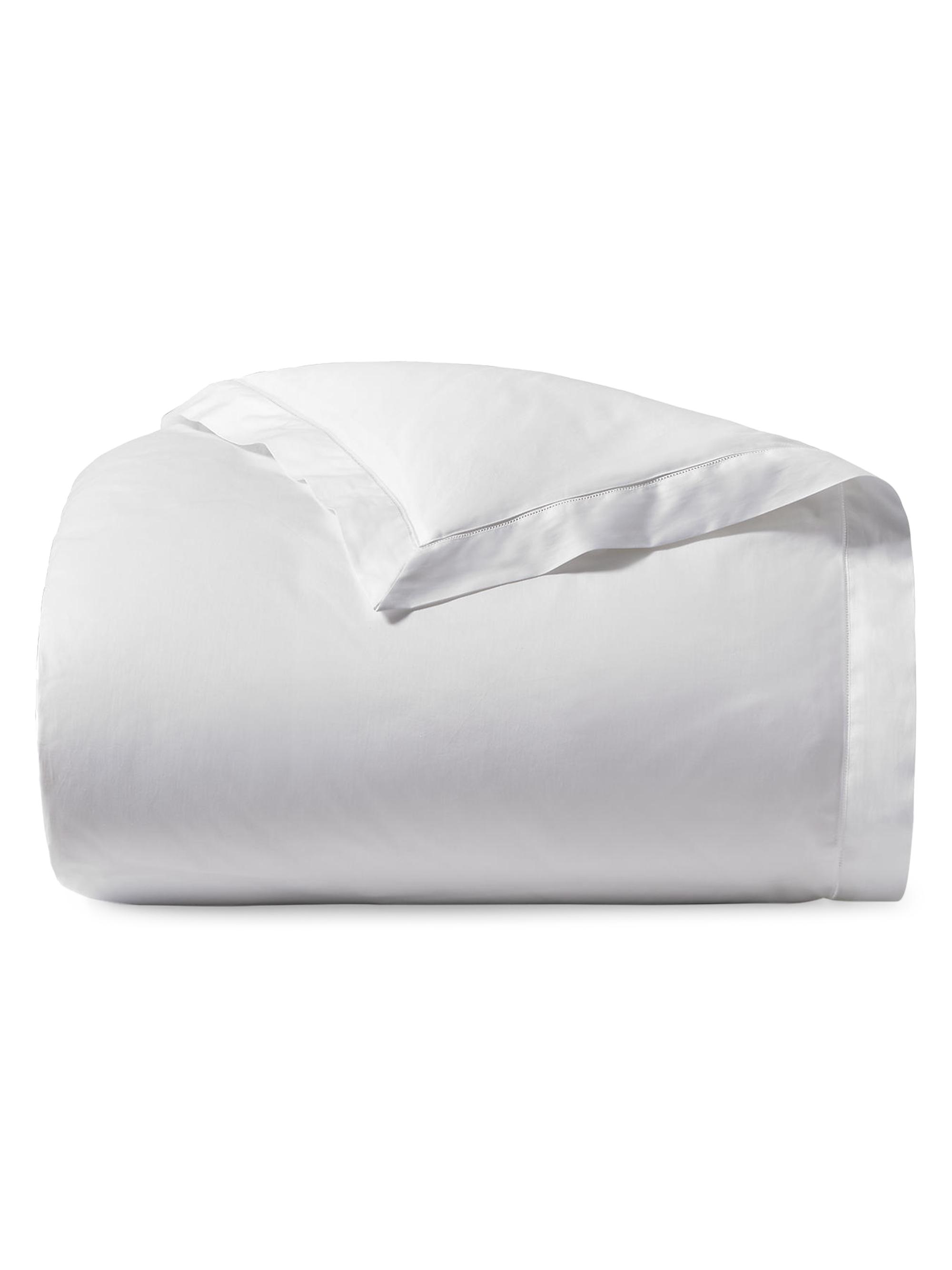 Ralph Lauren Organic Sateen Border 624-Thread Count Duvet Cover & Sham Collection - True Blue Hyacinth King | Thumbnail 30