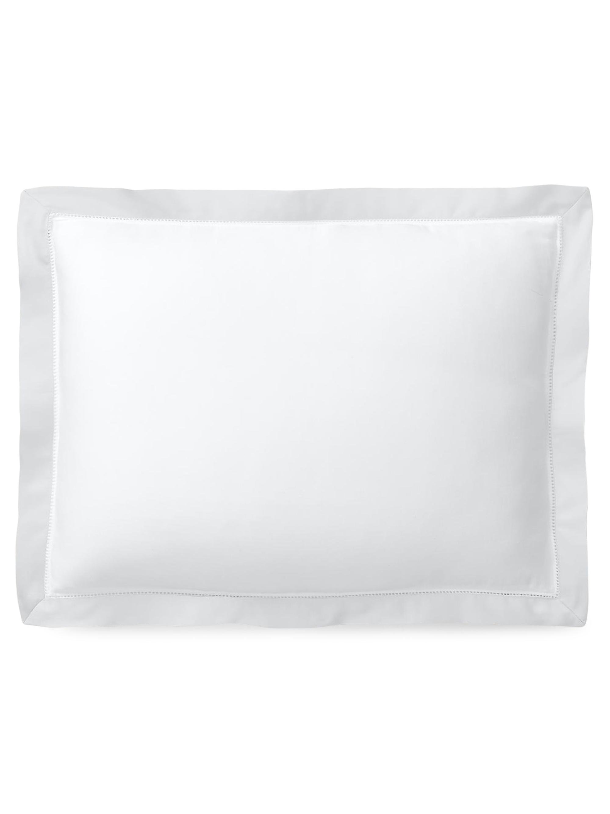 Ralph Lauren Organic Sateen Border Bedding 624 Thread Count Throw Pillow - Silver | Thumbnail 10