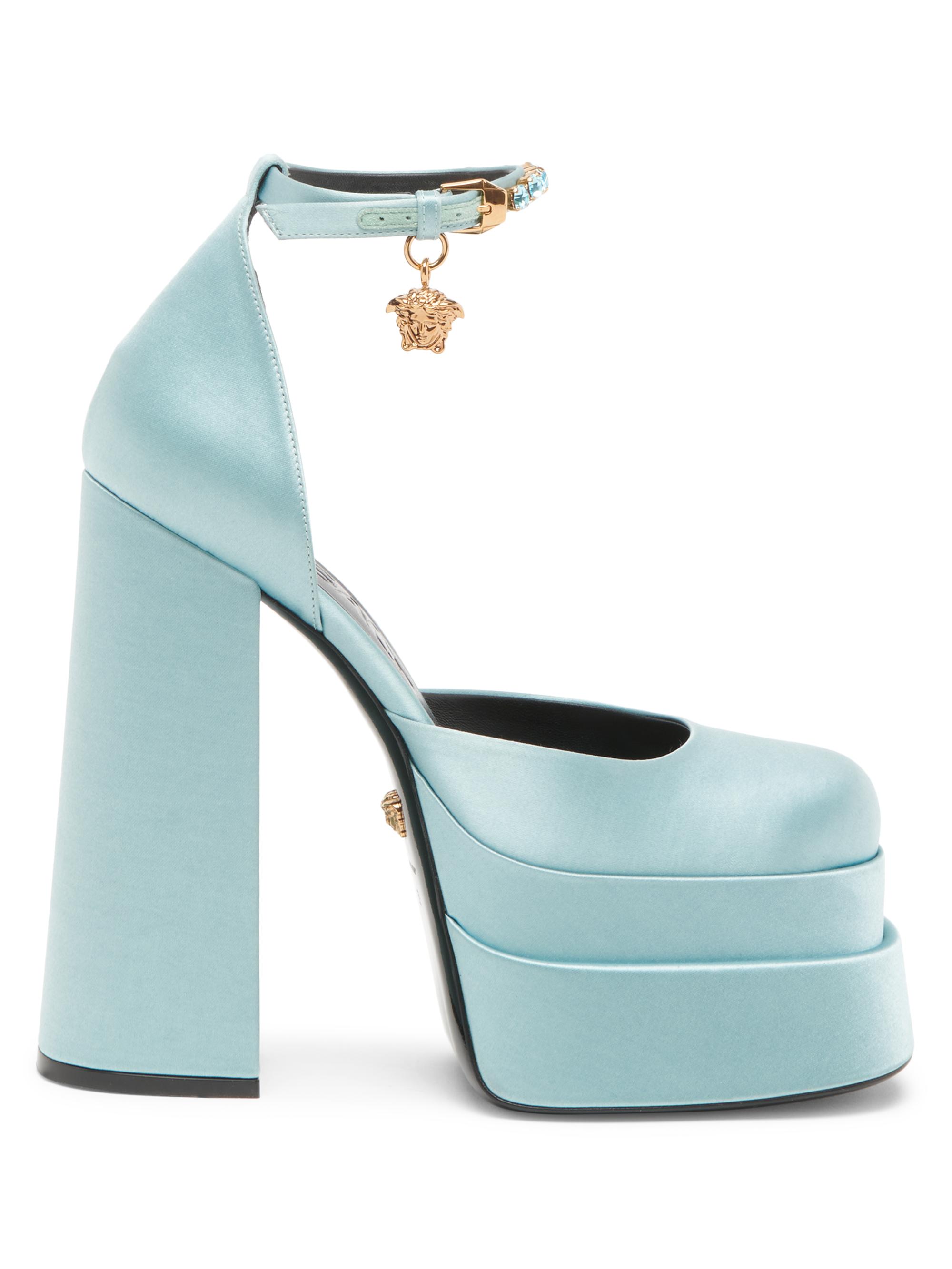 Best versace color block heels 2025 Black Friday