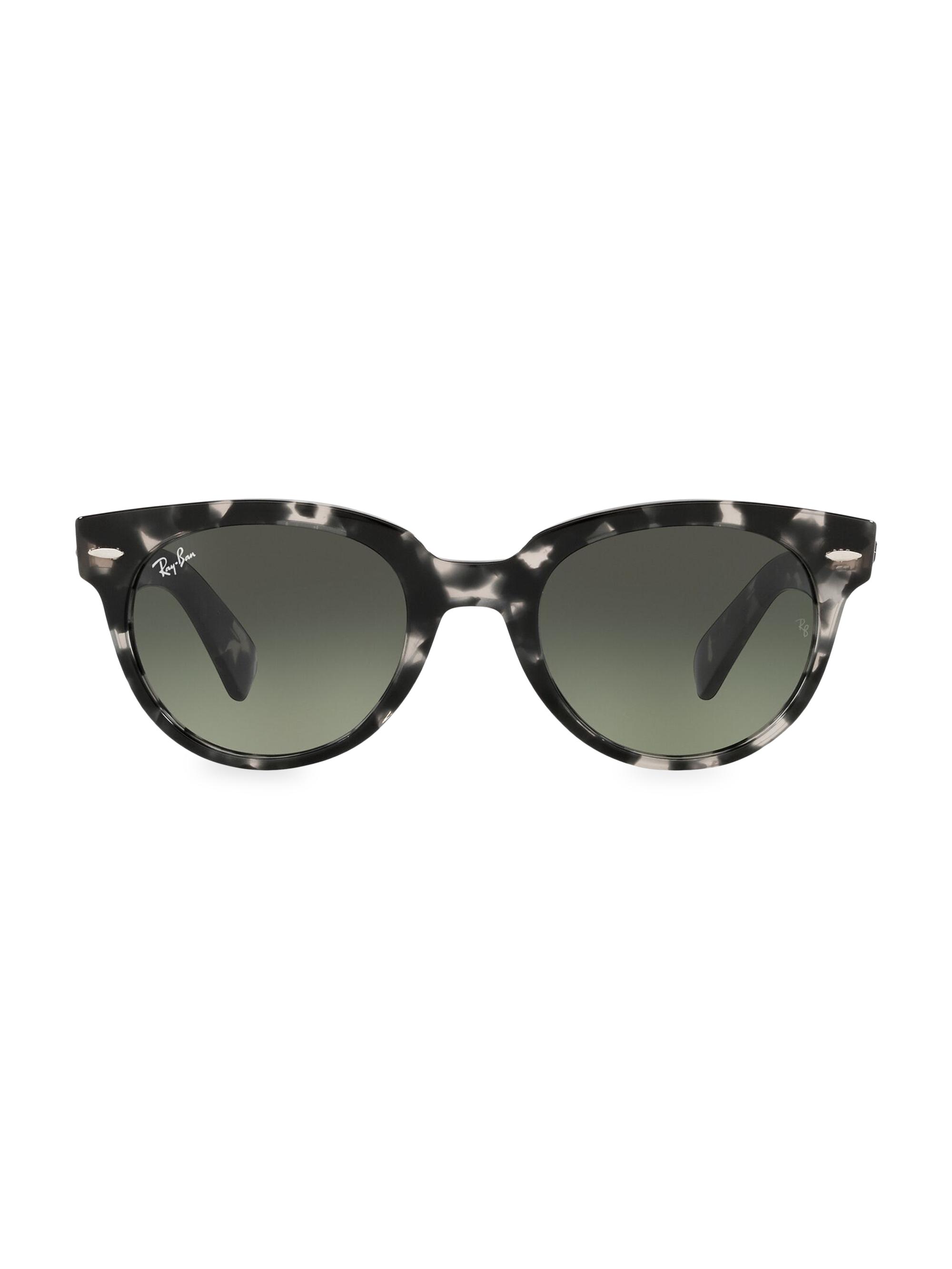 Ray-Ban Women's RB2199 52MM Round Sunglasses - Gray Havana
