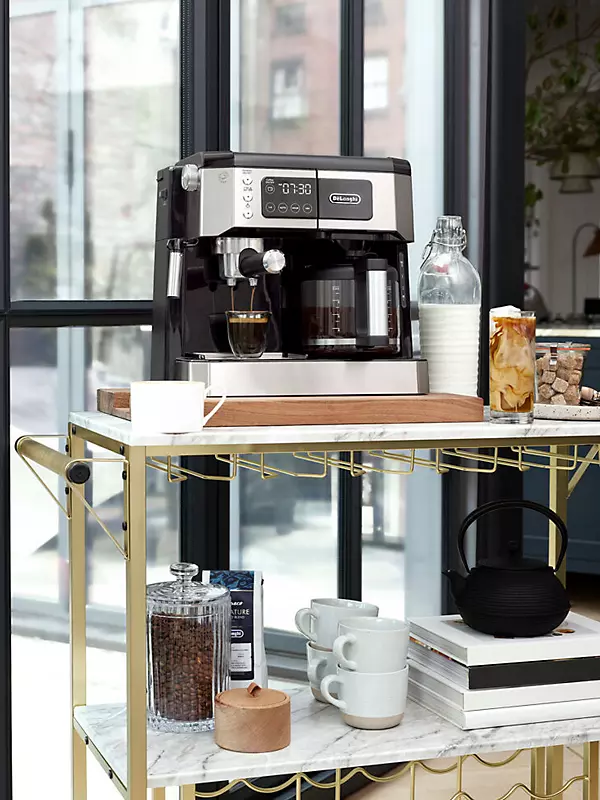 De'Longhi All-In-One Pump Espresso and Drip Coffee Machine with