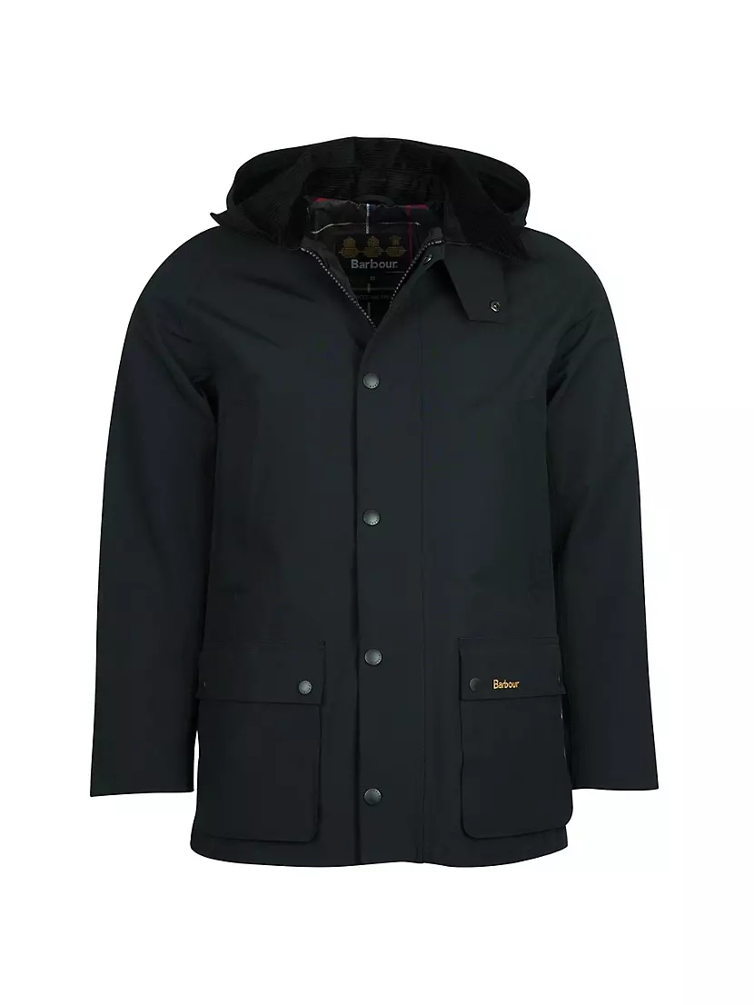 Shop Barbour Waterproof Ashby Hooded Jacket | Saks Fifth Avenue