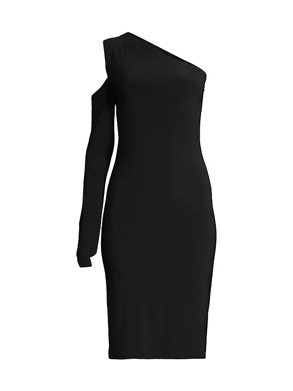 One-Shoulder Cutout Dress