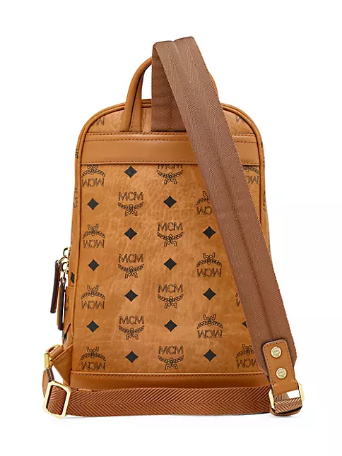 MCM Mini N/S Klassik Crossbody Bag - Brown for Men