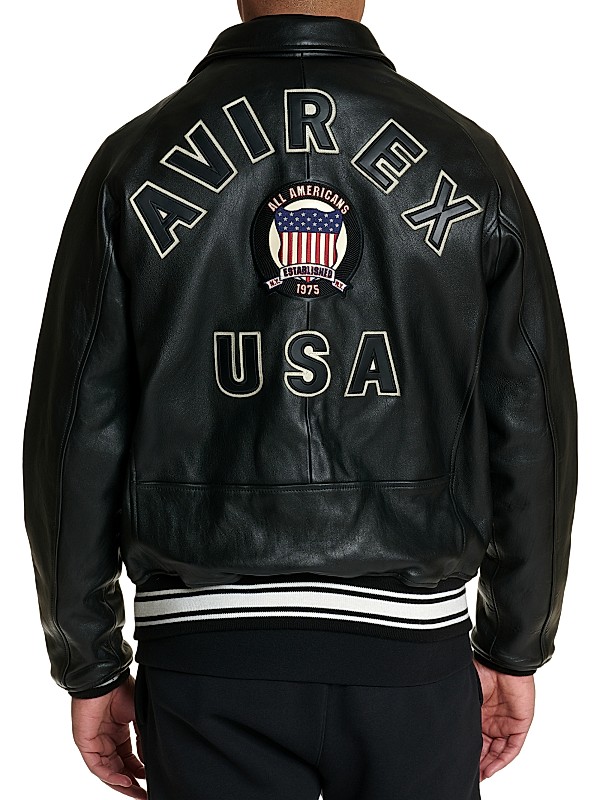 Shop Avirex Icon Leather Jacket | Saks Fifth Avenue Shop Avirex Icon Leather Jacket | Saks Fifth Avenue