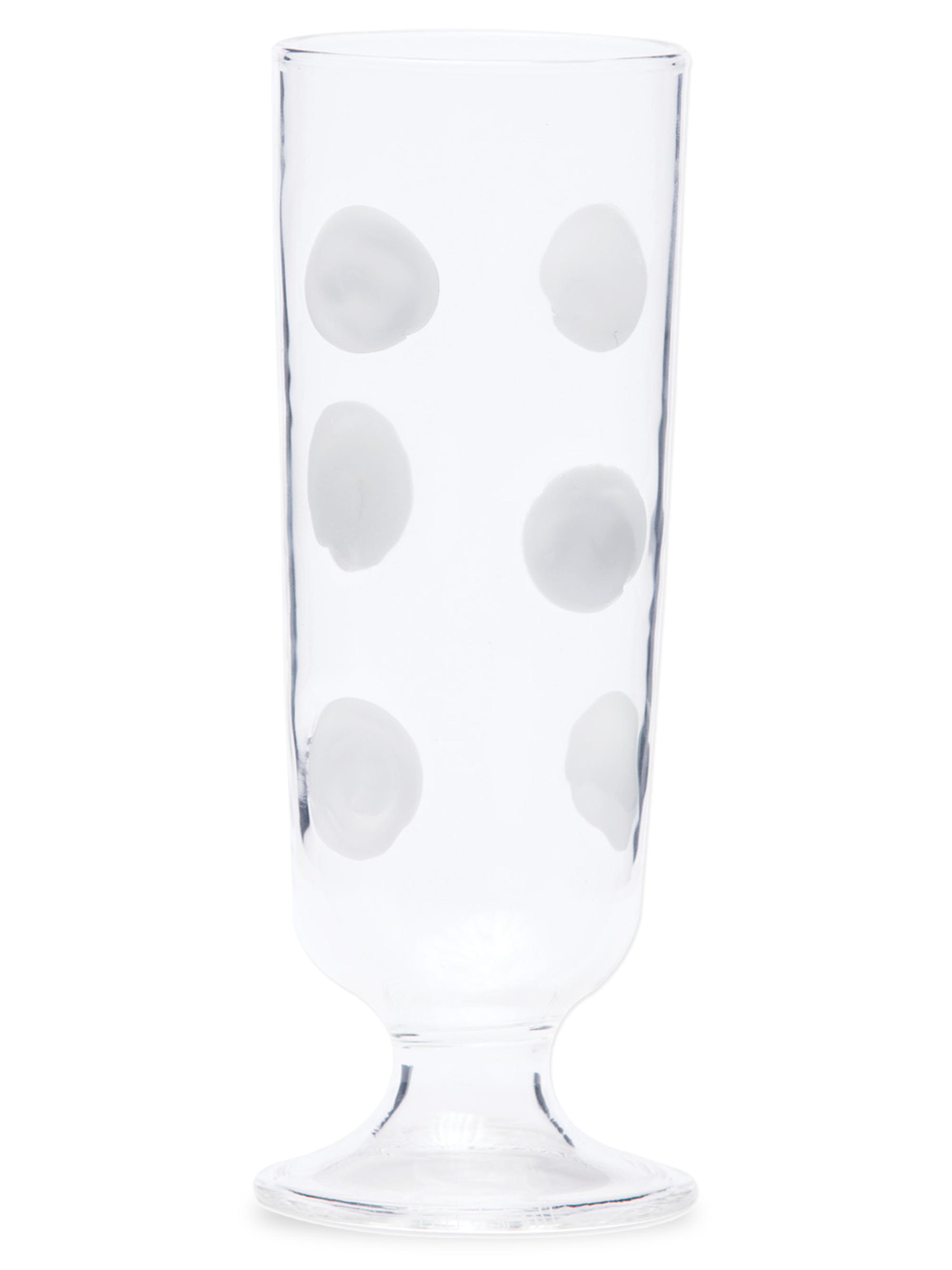 Vietri Drop Champagne Glass - White - Women's Home