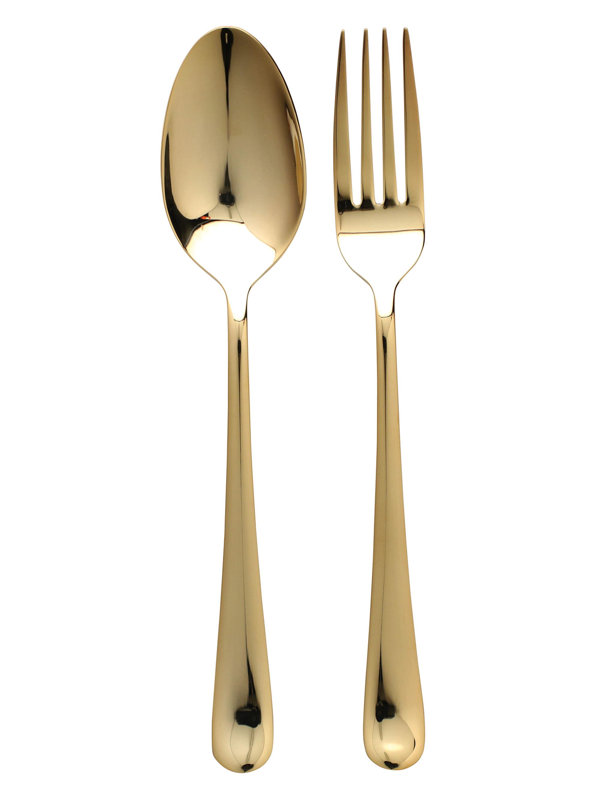 Vietri Settimocielo Oro 2-Piece Serving Set