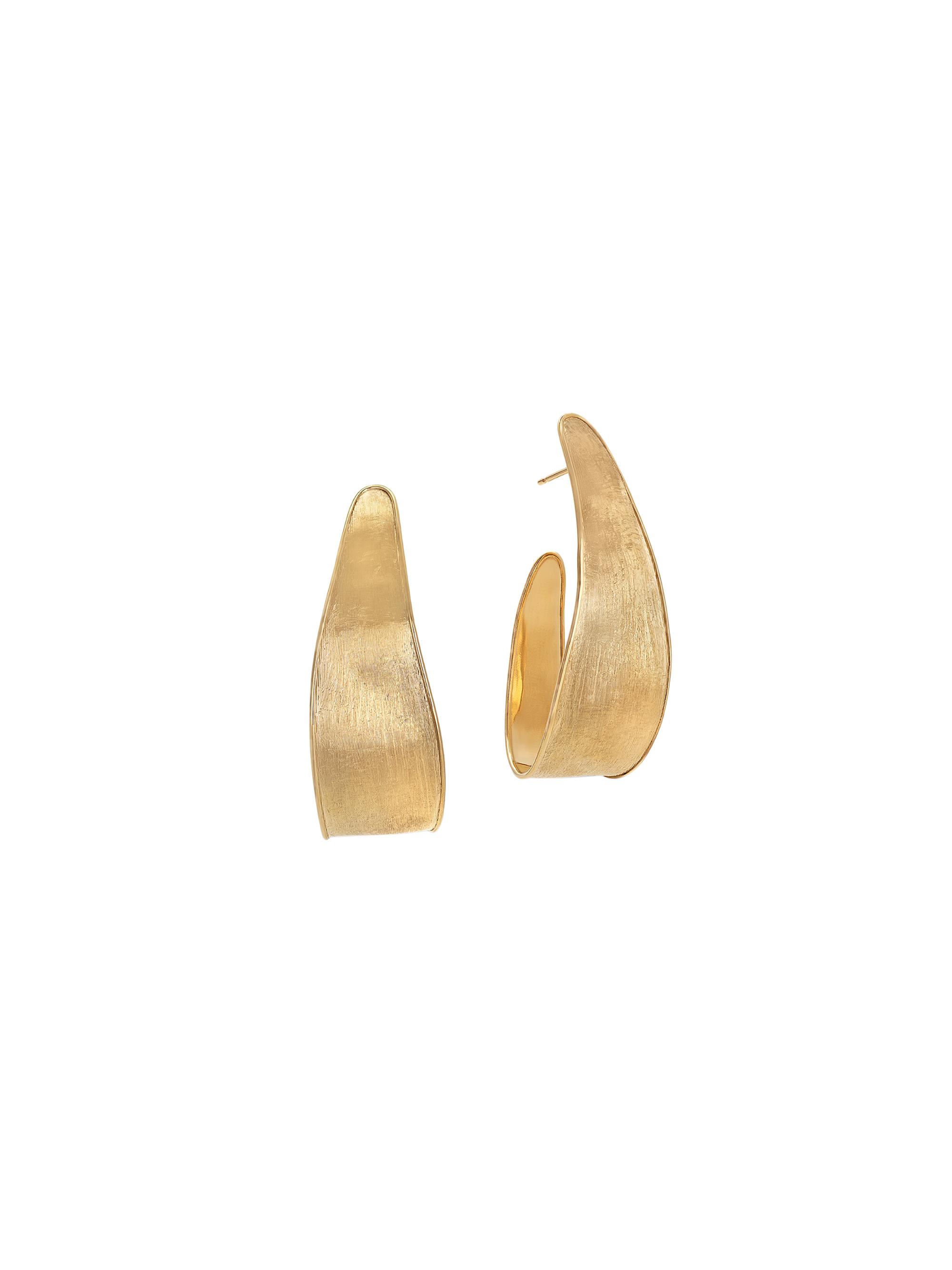 Marco Bicego Women's Lunaria 18K Yellow Gold  Hoop Earrings - Gold