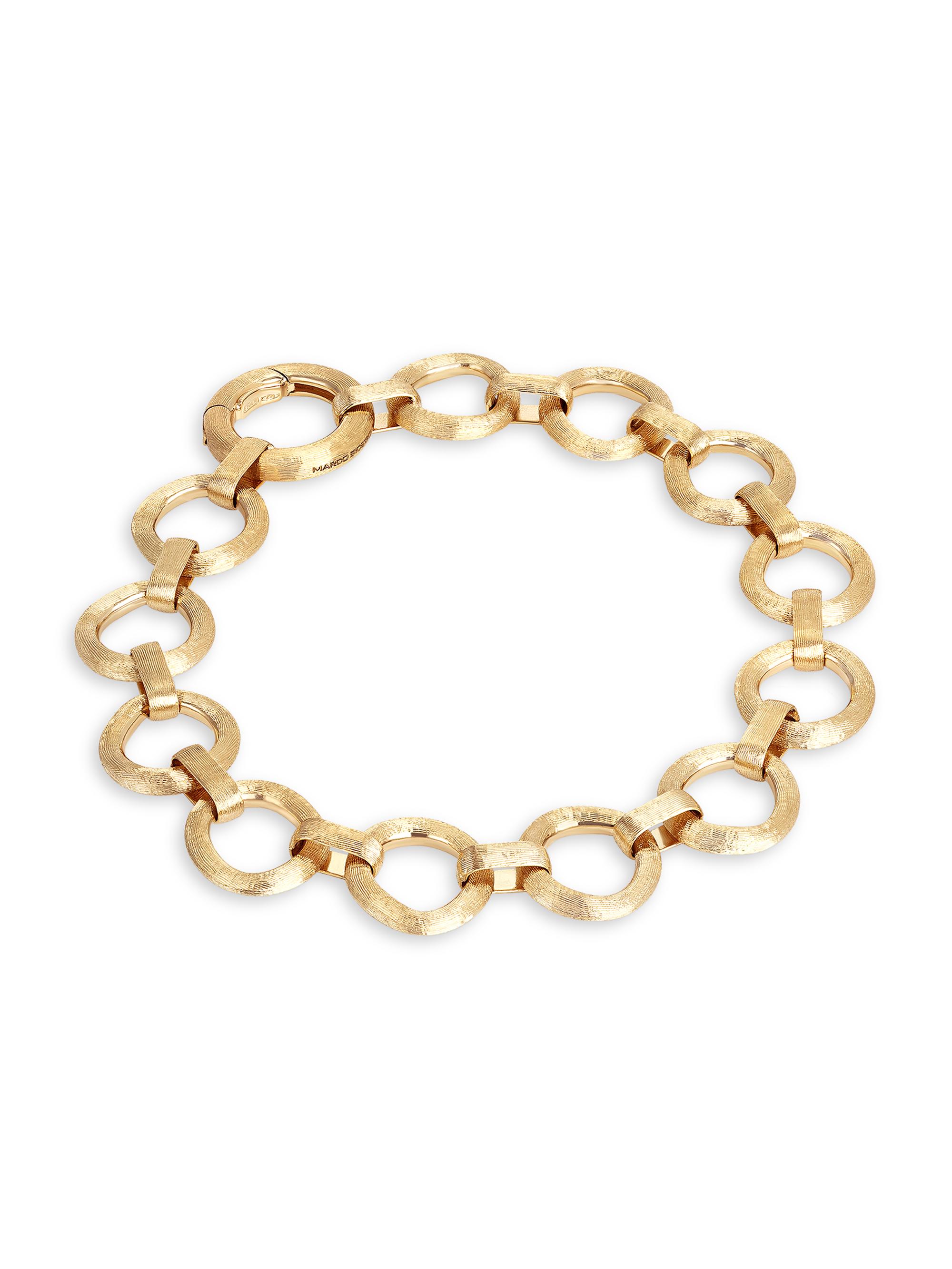 Marco Bicego Women's Jaipur 18K Yellow Gold Flat-Link Chain Bracelet - Yellow Gold