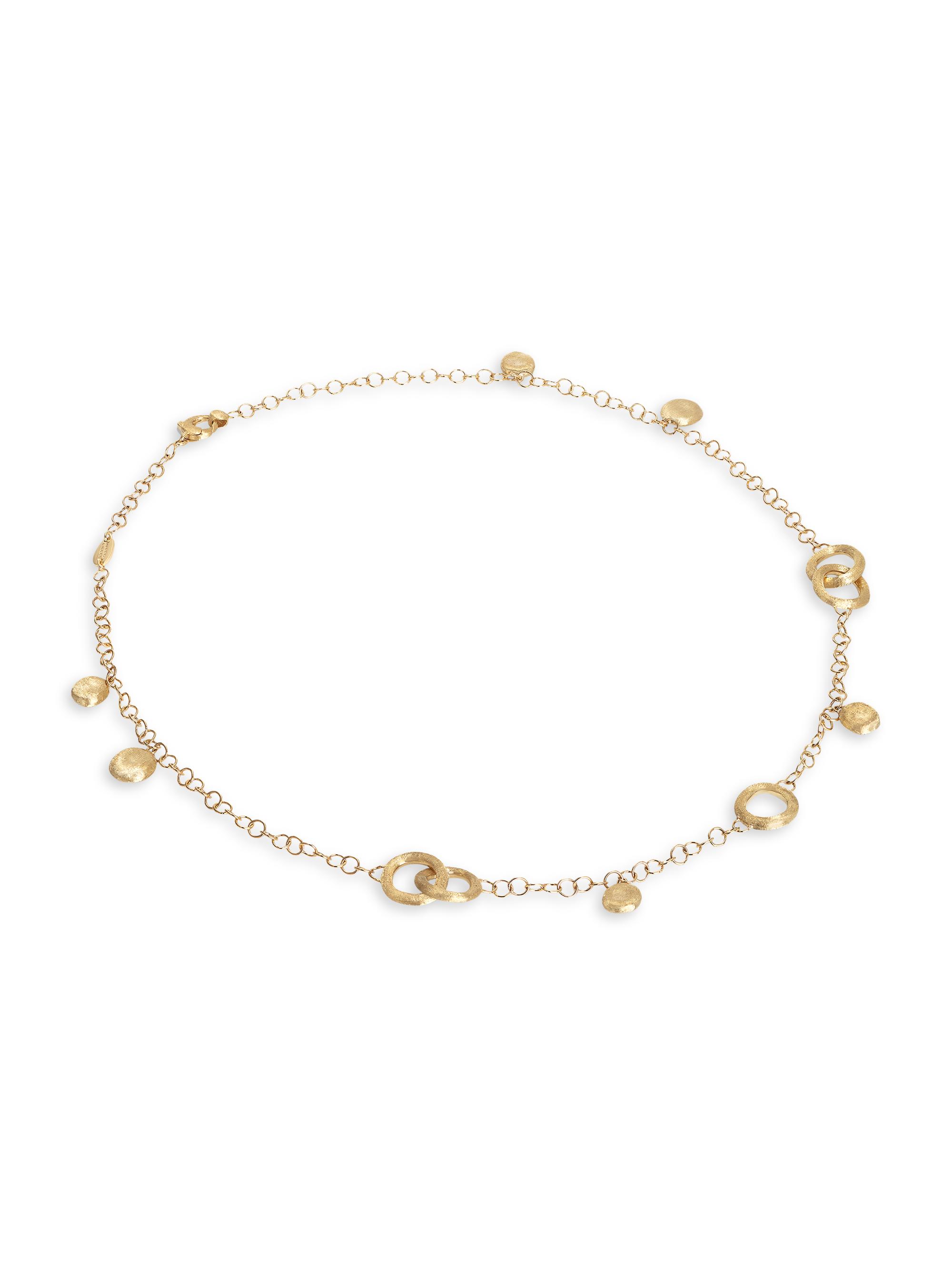 Marco Bicego Women's Jaipur 18K Yellow Gold Short Charm Necklace - Yellow Gold